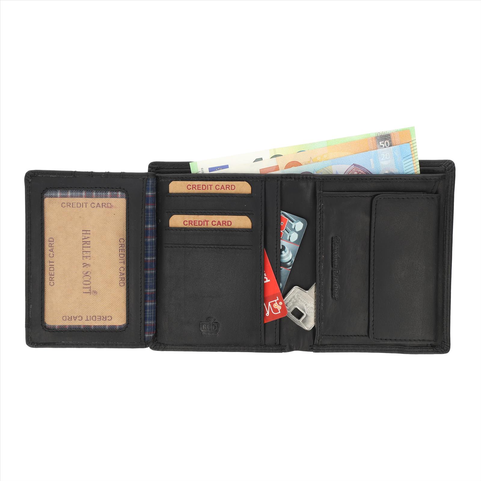 Devrakh Ledermoden GmbH - Geldbörsen, Taschen | Kategorie: Leder Geldbörsen Herren / Harlee & Scott | Angebot: Damen Accessoires, Herren Accessoires, Young Fashion, Leather Wear, Sofortprogramme, Orderware | Adresse: Devrakh Lederwaren Gmbh - Anton-Kux str 2 - 41460 Keuss - Tel: 02131 2913045 - devrakh1919@icloud.com