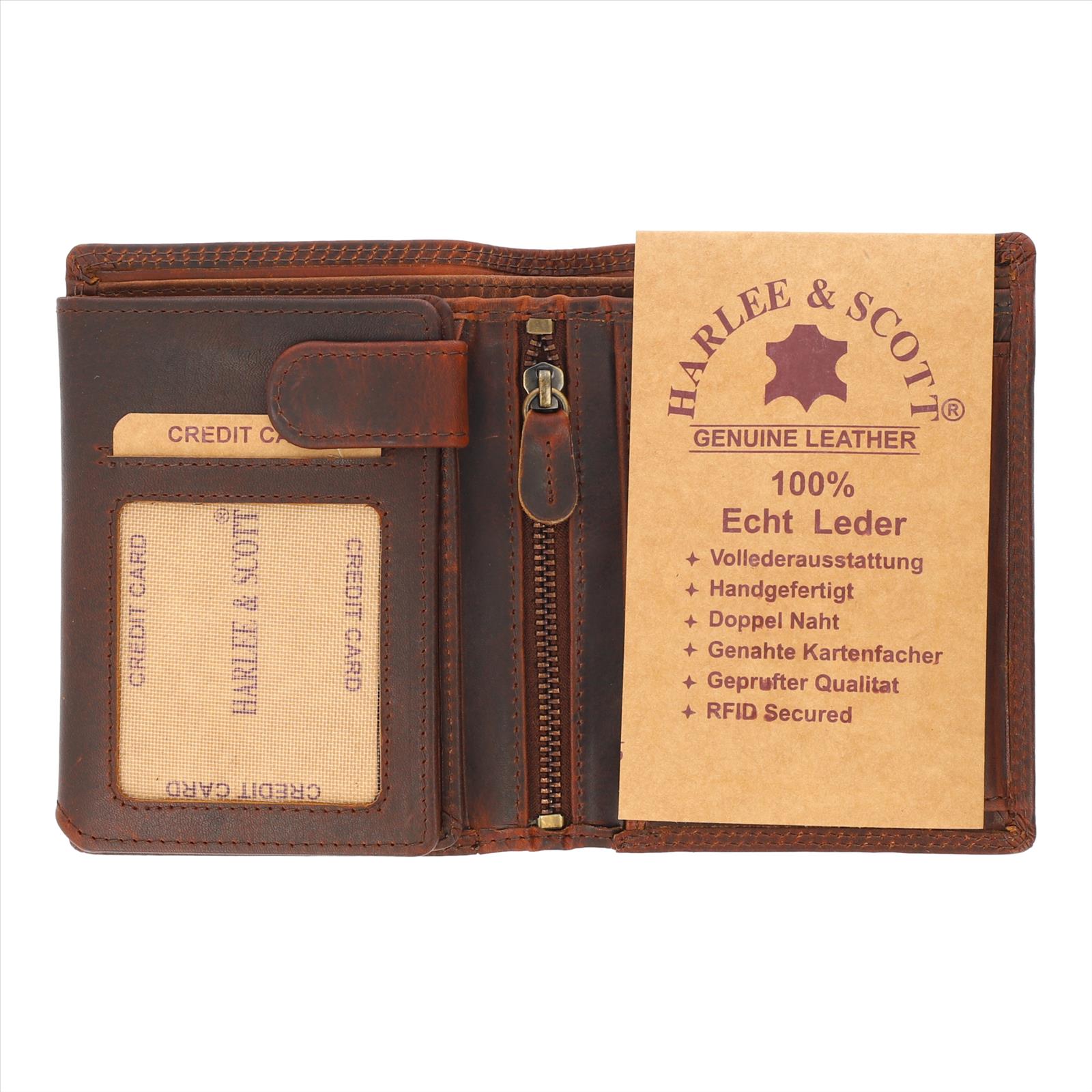 Devrakh Ledermoden GmbH - Geldbörsen, Taschen | Kategorie: Leder Geldbörsen Herren / Harlee & Scott | Angebot: Damen Accessoires, Herren Accessoires, Young Fashion, Leather Wear, Sofortprogramme, Orderware | Adresse: Devrakh Lederwaren Gmbh - Anton-Kux str 2 - 41460 Keuss - Tel: 02131 2913045 - devrakh1919@icloud.com