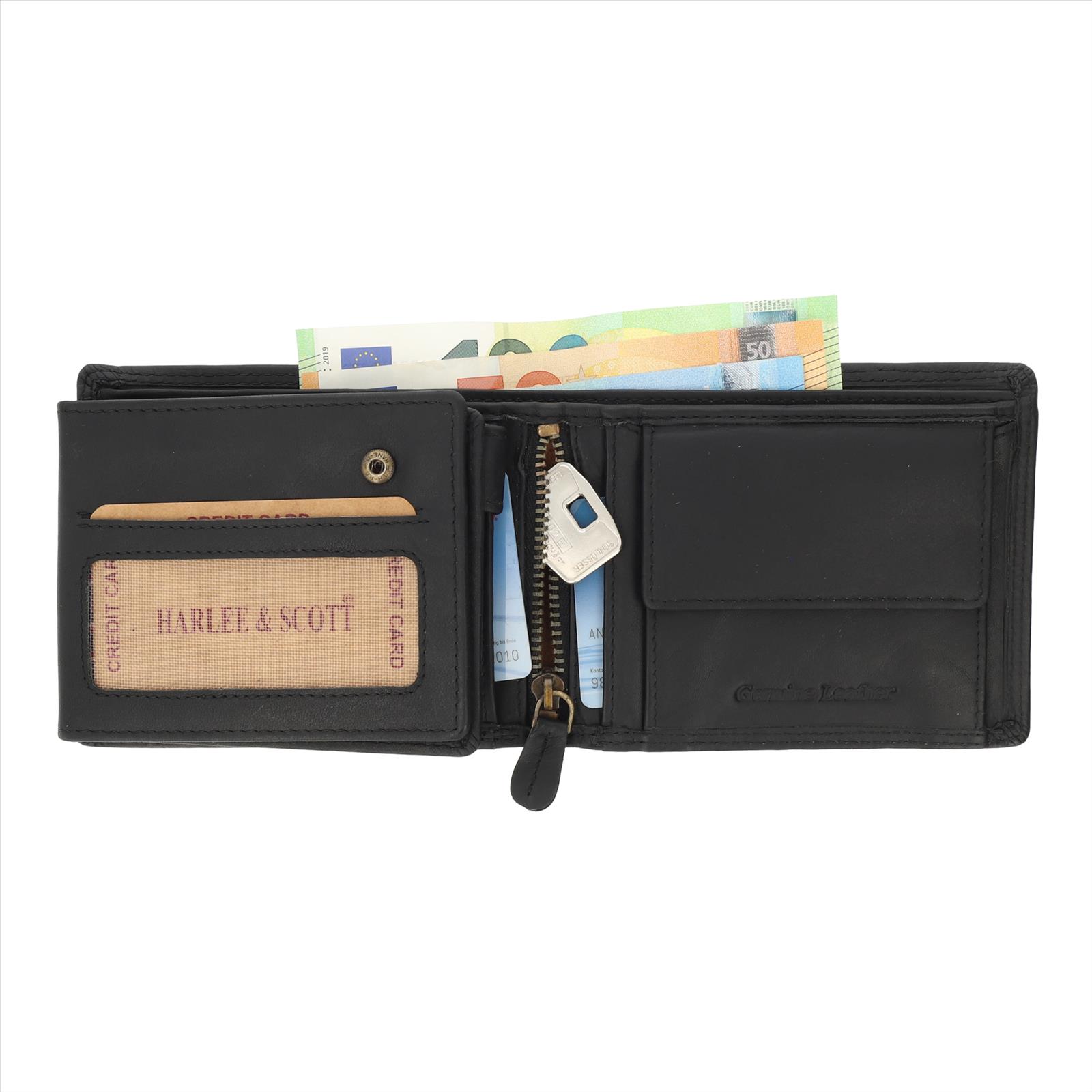 Devrakh Ledermoden GmbH - Geldbörsen, Taschen | Kategorie: Leder Geldbörsen Herren / Harlee & Scott | Angebot: Damen Accessoires, Herren Accessoires, Young Fashion, Leather Wear, Sofortprogramme, Orderware | Adresse: Devrakh Lederwaren Gmbh - Anton-Kux str 2 - 41460 Keuss - Tel: 02131 2913045 - devrakh1919@icloud.com