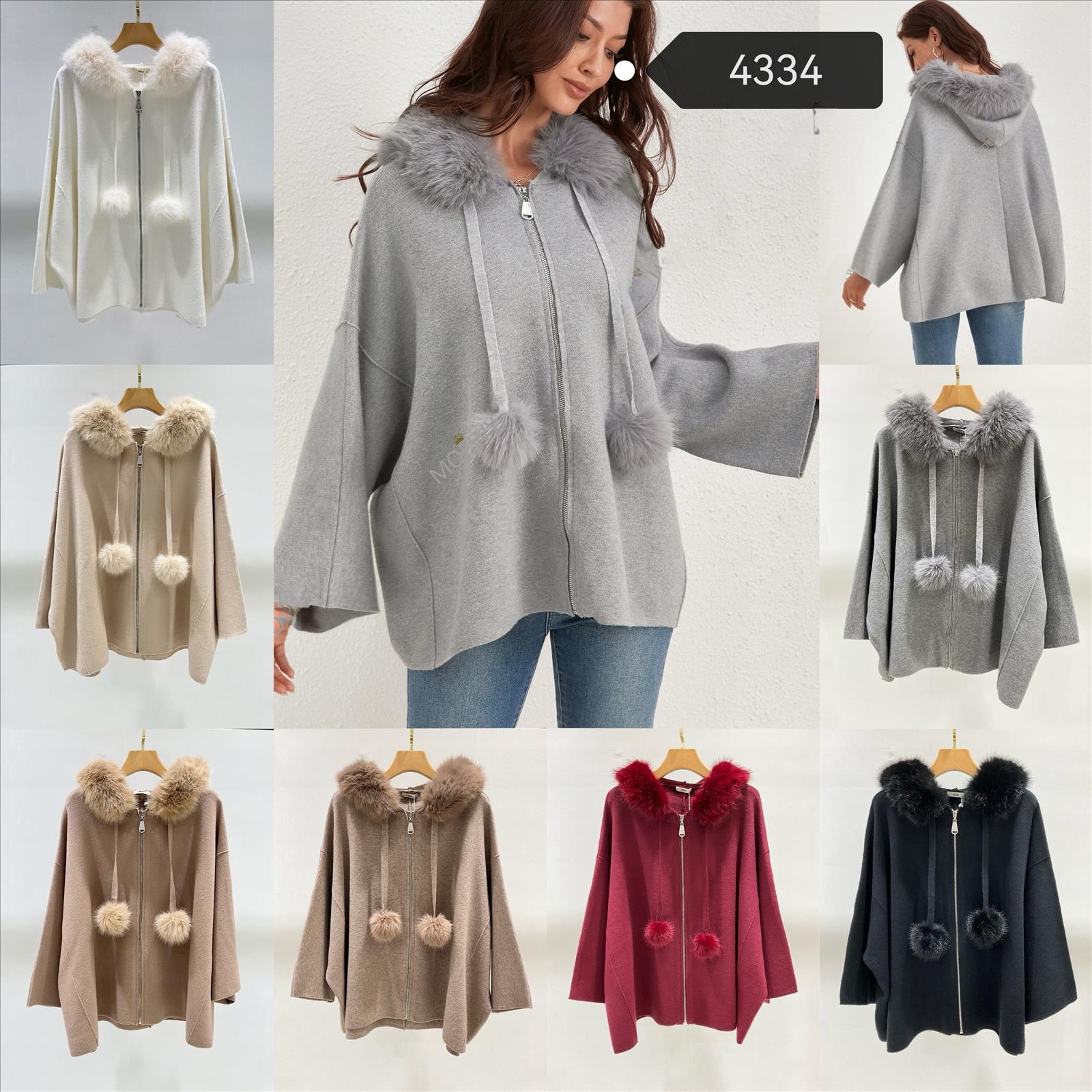 Miss Furs GmbH - MISS FURS Damenmode - Accessoires, Sportswear, Jeans, Tops, Bags | Artikel-Nr. 4334 | Pullover mit Kapuze | Kategorie: Bekleidung / Pullover | Angebot: Damenbekleidung, Damen Accessoires, Young Fashion, Sofortprogramme, Orderware | Adresse: Miss Furs GmbH - Breslauer Str. 8 - 41460 Neuss - Tel: 02131-3165333 - info@missfurs.de