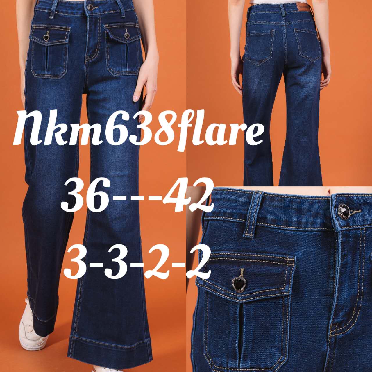 A-Star - Damenbekleidung - Jeans - Hosen | Artikel-Nr. NKM638 | Novo & Karostar | Größen im Lot36 = 338 = 340 = 242 = 2 | Kategorie: Übergröße/BigSize | Angebot: Damenbekleidung, Große Größen, Young Fashion, Sofortprogramme, Orderware | Adresse: A-Star Mode UG - Trakehnenstraße 17 - 47445 Moers - Tel: 021317183752 - a.starfashionug@gmail.com