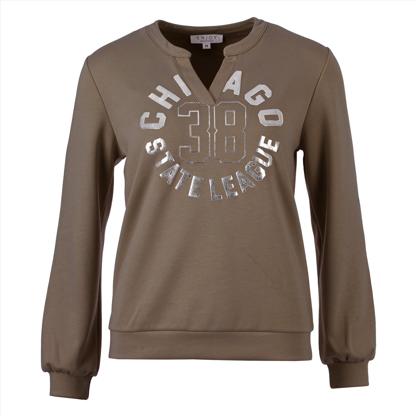 Hier geht's zum Shop von: JPC sales agency - DOB;Accessoires;Young Fashion - Neuss | Enjoy Shirt Print | Artikel-Nr. 183104 | 183104 | Qualität54%vi/39%pes/7%eaLieferterminPort, bottle en d.bruin week: 41/42 | Kategorie: ENJOY / Shirts | Adresse: JPC sales agency - Breslauer Str. 6 - 41460 Neuss - Tel: 021311519580 - jpc@coers.eu | Angebot: Sofortprogramme, Orderware