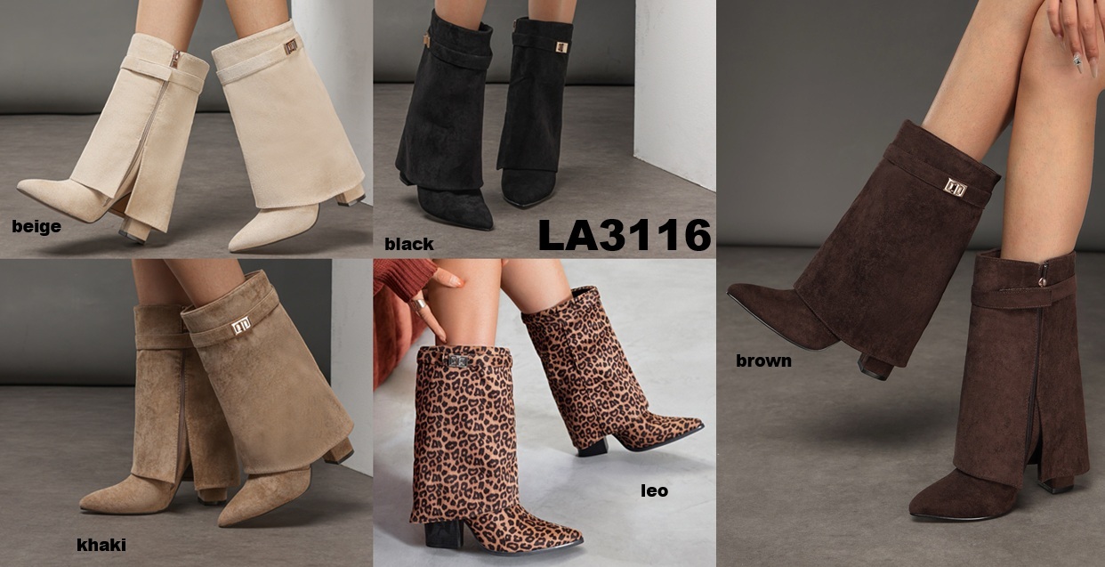 Arya Shoes - Schuhgroßhandel | Artikel-Nr. LA3116 | Stiefeletten | Kategorie: Stiefeletten | Angebot: Damenbekleidung, Damen Accessoires, Schuhe, Sofortprogramme | Adresse: Arya Shoes - Yangjie Bao - Otto-Hahn-Str. 31-33c - 63303 Dreieich - Tel: 015205908633 - aryashoesdreieich@gmail.com