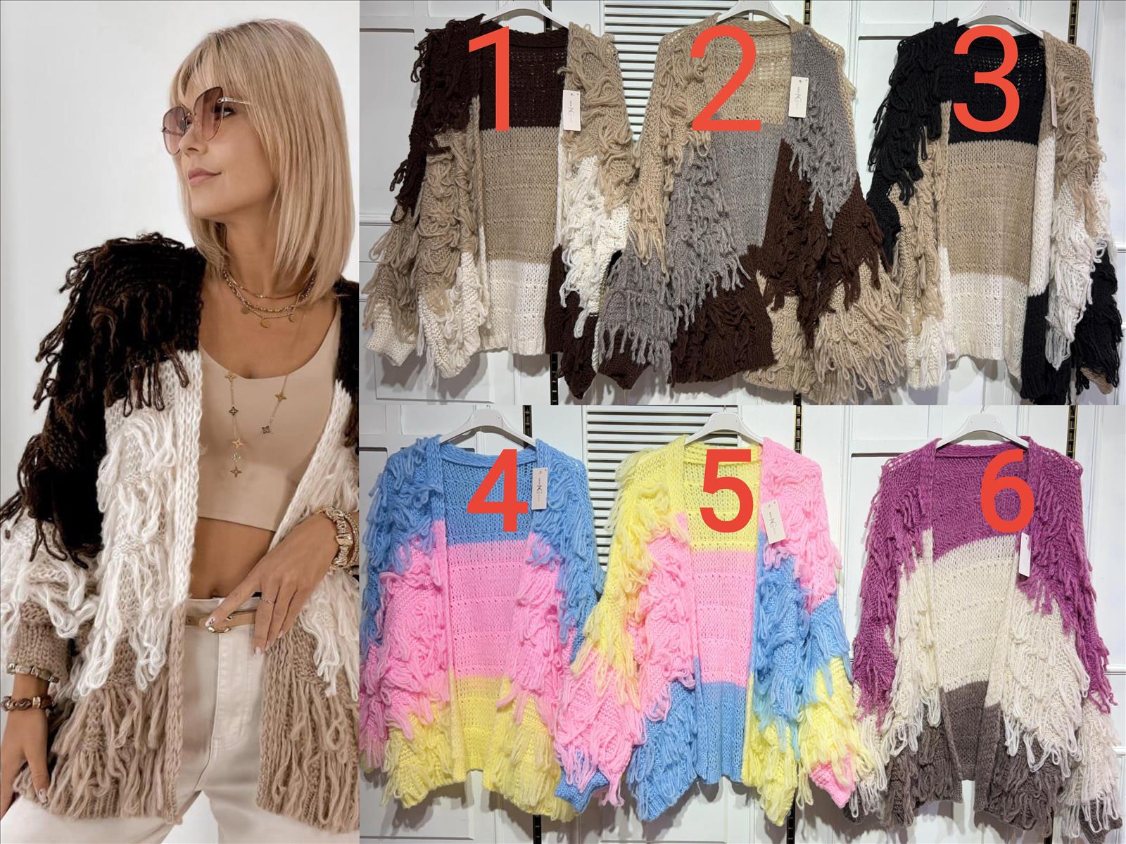 Miss Furs GmbH - MISS FURS Damenmode - Accessoires, Sportswear, Jeans, Tops, Bags | Artikel-Nr. 25131 | Pullover | Kategorie: Bekleidung / Pullover / Strickjacke | Angebot: Damenbekleidung, Damen Accessoires, Young Fashion, Sofortprogramme, Orderware | Adresse: Miss Furs GmbH - Breslauer Str. 8 - 41460 Neuss - Tel: 02131-3165333 - info@missfurs.de