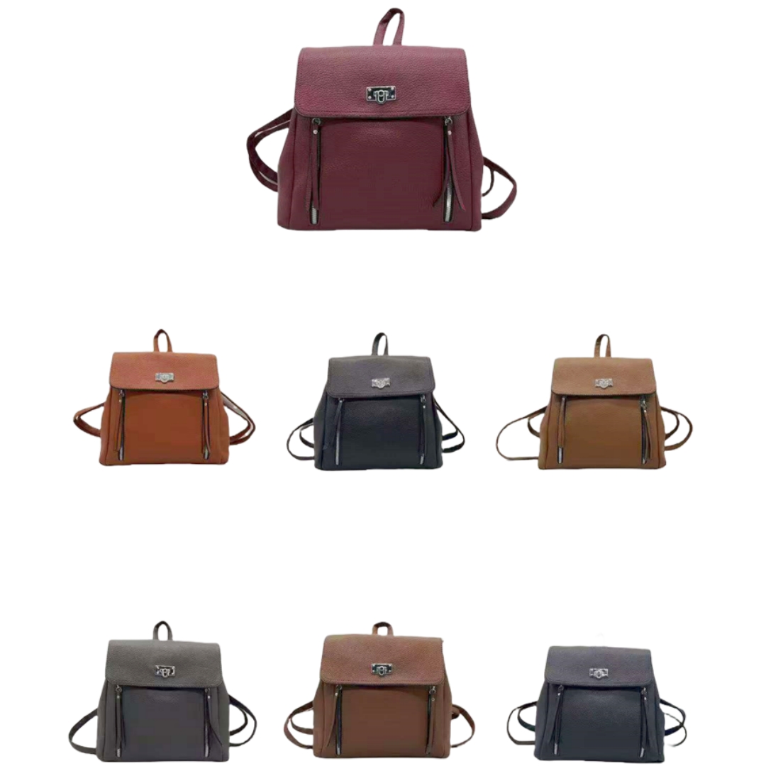 Skyflame GmbH - Damen u. Herrenaccessoires, Taschen, Lederwaren | Artikel-Nr. 2022 | Rucksack | -Artikelnummer 2022 -ca. 28 x 29x 12 cm -100% Kunstleder -mit Reißverschluss -2x RV Hauptfächer -Vorne: 2x RV Fächer -Verstellbarer Gurt | Kategorie: Rucksäcke | Angebot: Damen Accessoires, Herren Accessoires, Beach Wear, Große Größen, Kinder & Teens, Young Fashion, Landhausmode, Leather Wear, Sofortprogramme, Orderware | Adresse: Skyflame GmbH - Anton-Kux-Str.2 - 41460 Neuss - Tel: 021313168808 - info.skyflame@gmail.com