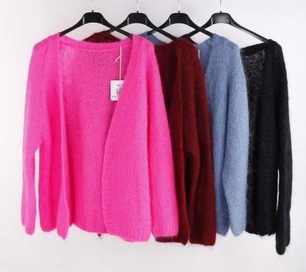 olluni fashion GmbH - DOB-HAHA-Accessoires-Schuhe-Young-Fashion-Leder-Große Größen - Hamburg | Artikel-Nr. 76018-2 | 76% Mohair Strick Jacke Cardigen | Kategorie: Strickwaren | Angebot: Damenbekleidung, Damen Accessoires, Große Größen, Young Fashion, Leather Wear, Sofortprogramme, Orderware | Adresse: olluni fashion GmbH - Modering 5, Haus D, 5 Etage - 22457 Hamburg - Tel: 040 55598886 - info@olluni.de