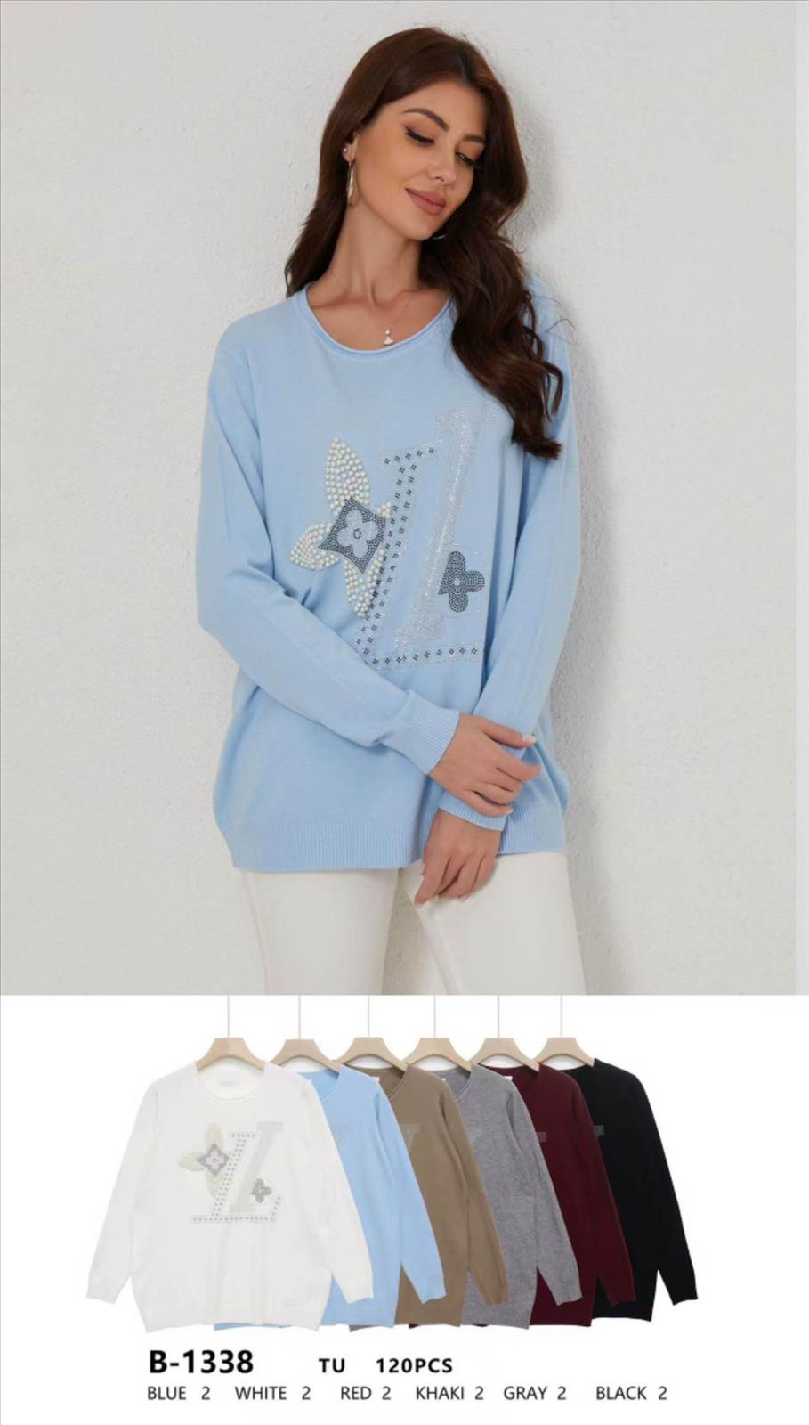 DW-Empire - Damenmode, Kindermode, Accessoires, Taschen, Tücher | Strick motiv strass pulli | Artikel-Nr. 1338 | livia fein strick | Kategorie: Oberteile / Pullis | Angebot: Damenbekleidung, Damen Accessoires, Schuhe, Dessous, Große Größen, Young Fashion, Landhausmode, Leather Wear, Sofortprogramme, Orderware | Adresse: DW-Empire - Johanniskirchstr. 94 - 45329 Essen - Tel: 021311783220 - info@dw-empire.de