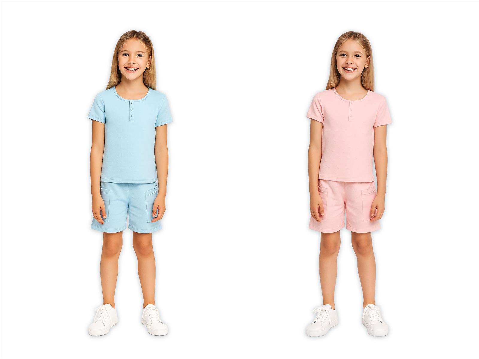 Hier geht's zum Shop von: New York Life GmbH - Jacken, Sweats, Shirts und Hosen | Girls Cropped T-shirt Knopfleiste | Girls Cropped T-shirt | Girls Cropped T-shirt Knopfleiste Stoffzusammensetzung: 95% Polyester 5% Elastane | Kategorie: Frühjahr/Sommer 2026 VORORDER / Girls / T-Shirts | Adresse: New York Life Gmbh - Albert-Einstein-Straße 4 - 63128 63128 Dietzenbach - Tel: 06074/485308 - info@newyorklife.eu | Angebot: Kinder & Teens, Sofortprogramme, Orderware