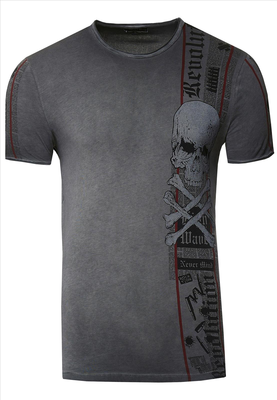 Hier geht's zum Shop von: Rusty Neal - Rocas GmbH (Jeans, Young Fashion) - Jeans, Pullover, T-Shirts, Sweatshirts, Longshirts | Kategorie: T-Shirt / 2. REGULAR | Adresse: Rocas GmbH - Weselerstr. 115 - 47608 Geldern - Tel: 0157 / 50996802 - info@rustyneal.de | Angebot: Herrenbekleidung, Herren Accessoires, Young Fashion, Sofortprogramme, Orderware