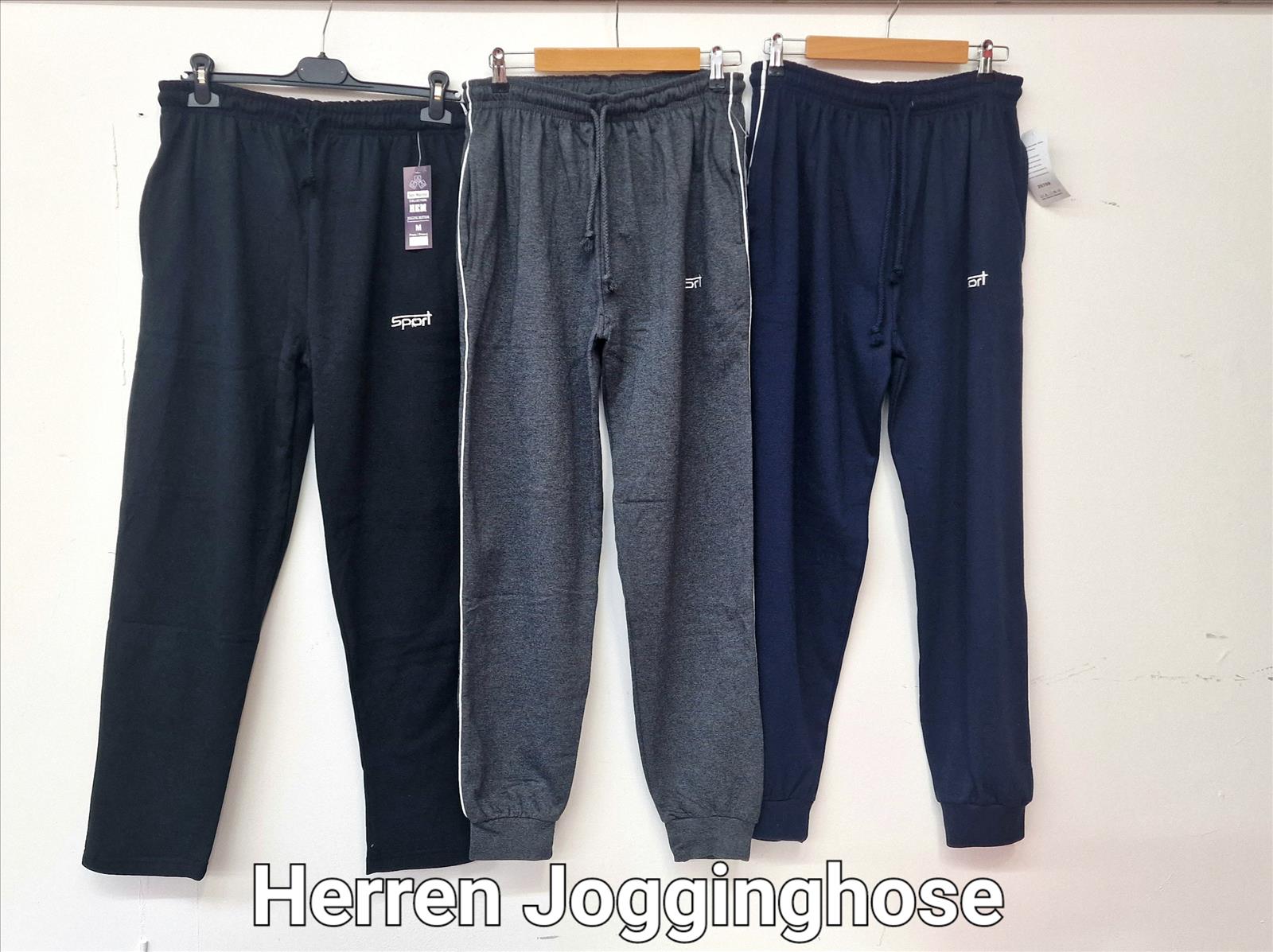 Noor Fashion - DOB;HAKA;Young Fashion - Dreieich | Artikel-Nr. 20707-A | Herren Jogging Hose | Herren Jogging Hose mit Rippbündchen am Beinende Paket 10. Stück von M bis 2x XL | Kategorie: Herren Jogginghose | Angebot: Sofortprogramme, Orderware | Adresse: Noor Fashion - Otto-Hahn-Str. 6 - 63303 Dreieich - Tel: +49 6103 371505 - noorfashion@web.de