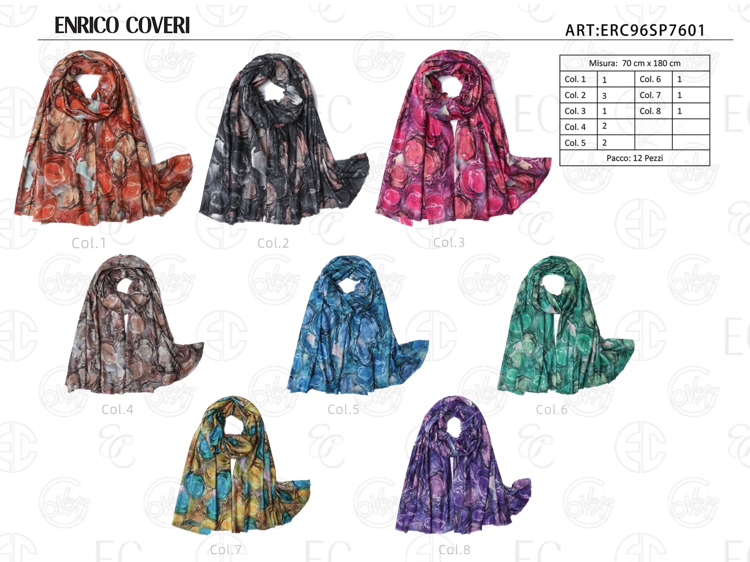 Hier geht's zum Shop von: Pulcini GmbH - 2BE - Fashion & Design | Artikel-Nr. 7601 | EC 100 % VISCOSE SJAAL | ENRICO COVERI 100 % Viscose Sjaal Sehr angenehm und natürlichen warmes Gefühl Farbe sortieren: Sehe Rechts oben im Bild | Kategorie: TÜCHER & SCHALS | Adresse: Pulcini Trends GMBH - Gartenstrasse 24 - 41460 Neuss - Tel: 021312913138 - pulcini-trends@outlook.de | Angebot: Damenbekleidung, Herrenbekleidung, Damen Accessoires, Herren Accessoires, Schuhe, Dessous, Beach Wear, Große Größen, Baby-Bekleidung, Kinder & Teens, Young Fashion, Landhausmode, Leather Wear, Sofortprogramme, Orderware