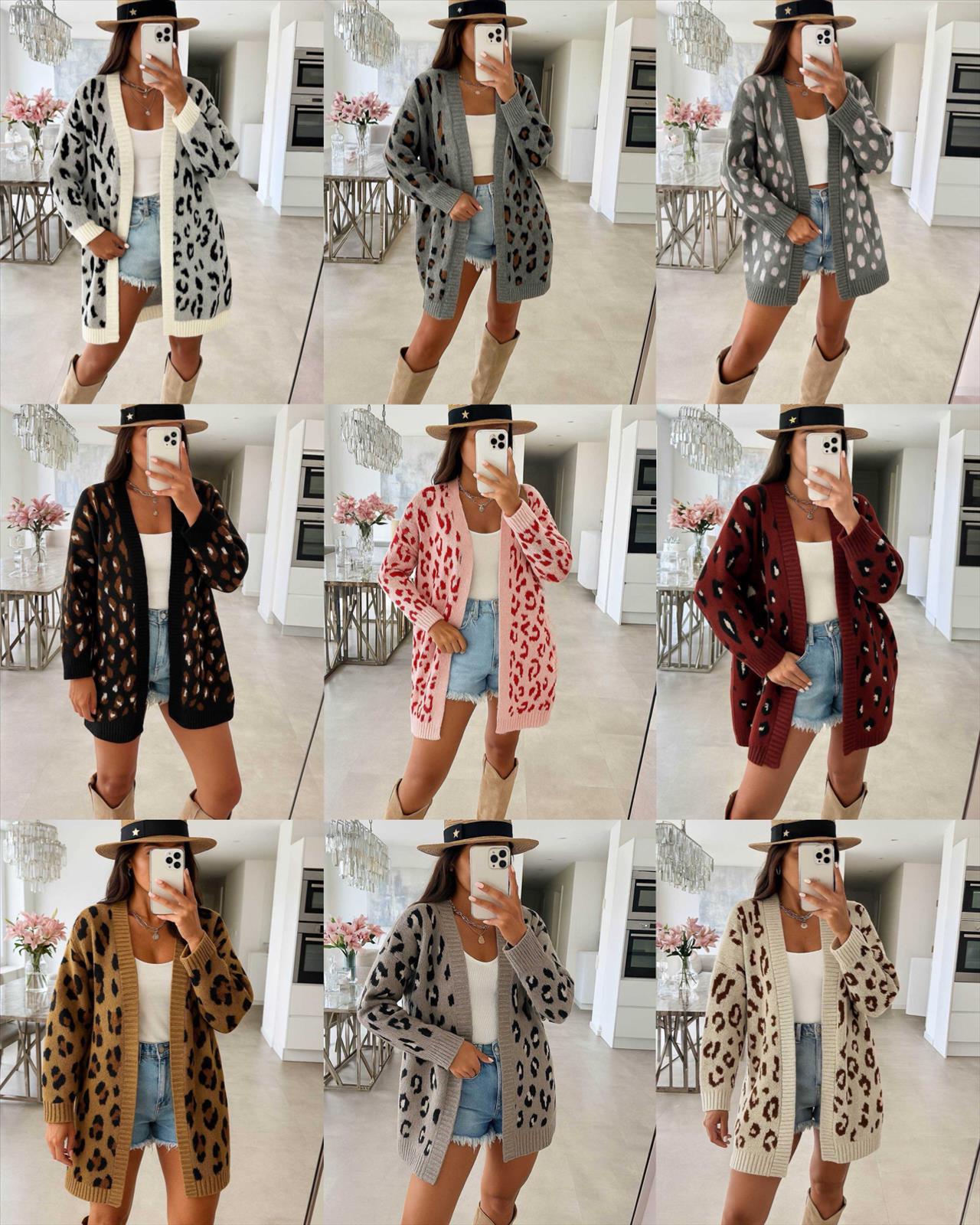 Ala Mode Fashion-DOB;Accessoires;Leather Wear; Young Fashion - Neuss | Artikel-Nr. 2727 | 40%Acry 30%Nylon 20%Viskose 10%Wolle | Mindestbestellmenge 2 Stück | Kategorie: Strickjacke | Angebot: Sofortprogramme, Orderware | Adresse: Ala Mode Fashion - Breslauerstr. 8 Raum 113 - 41460 neuss - Tel: 021312091616 - ala-mode@web.de