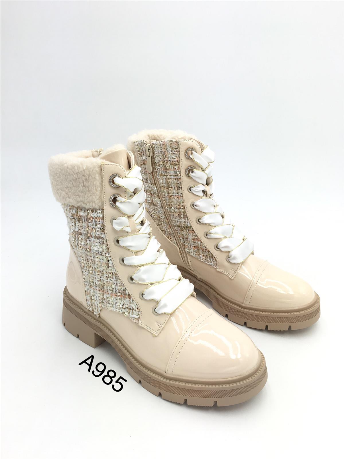 King Dragon Trade Development GmbH - Lucky Shoes | Artikel-Nr. A-985 | A-985 | Kategorie: Stiefeletten | Angebot: Damenbekleidung, Schuhe, Leather Wear, Sofortprogramme | Adresse: GSL GmbH - Anton-Kux-Str. 2 - 41460 Neuss - Tel: 02131-5230588 - luckyshoes2008@gmail.com