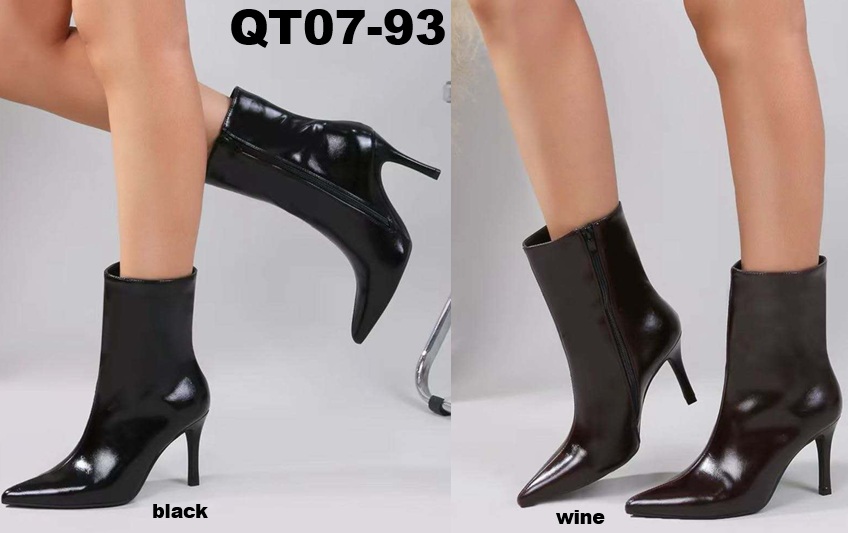 Arya Shoes - Schuhgroßhandel | Artikel-Nr. QT07-93 | Stiefeletten | Angebot: Damenbekleidung, Damen Accessoires, Schuhe, Sofortprogramme | Adresse: Arya Shoes - Yangjie Bao - Otto-Hahn-Str. 31-33c - 63303 Dreieich - Tel: 015205908633 - aryashoesdreieich@gmail.com