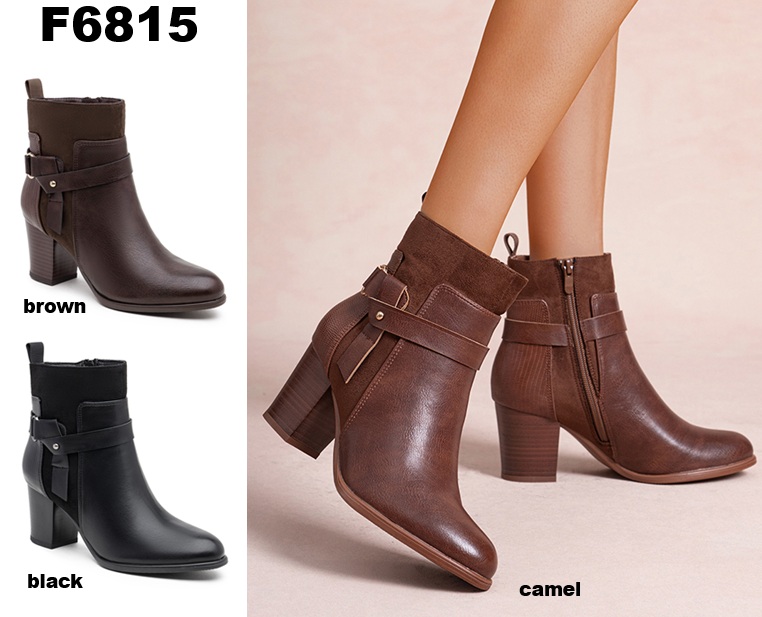 Arya Shoes - Schuhgroßhandel | Artikel-Nr. F6815 | Stiefeletten | Angebot: Damenbekleidung, Damen Accessoires, Schuhe, Sofortprogramme | Adresse: Arya Shoes - Yangjie Bao - Otto-Hahn-Str. 31-33c - 63303 Dreieich - Tel: 015205908633 - aryashoesdreieich@gmail.com