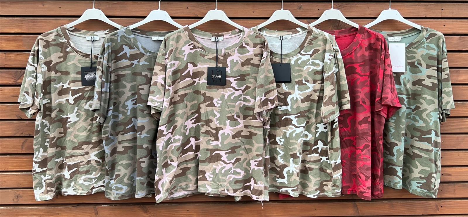 Hier geht's zum Shop von: Sarah GmbH - DOB aus Italien | T-Shirt | Artikel-Nr. 132 | Adresse: Sarah GmbH - Otto-Hahn-Straße 1 - 63303 Dreieich - Tel: 061039603444 - sarah-aktuell@t-online.de | Angebot: Damenbekleidung, Damen Accessoires, Große Größen, Young Fashion, Sofortprogramme, Orderware