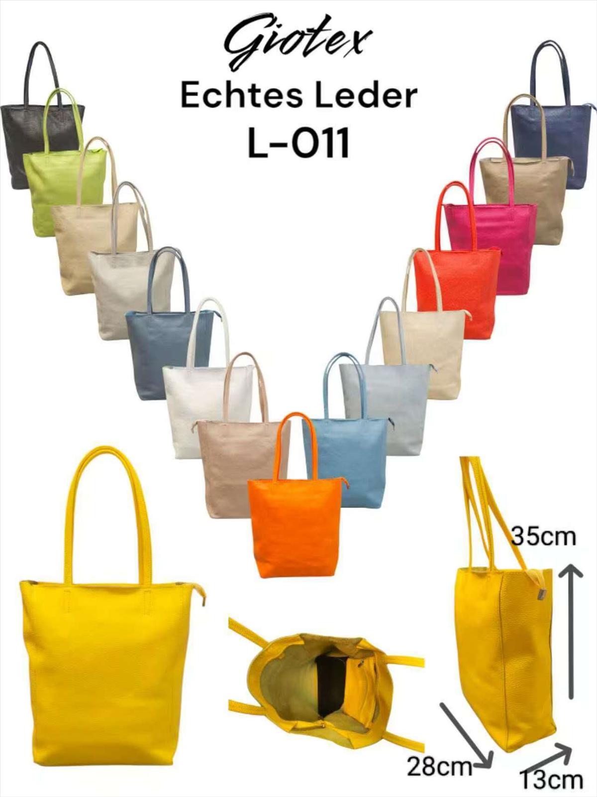 Hier geht's zum Shop von: GIO TEX GMBH - Accessoires - Neuss | Artikel-Nr. L011 | Leder Shopper | Kategorie: Taschen / Leder | Adresse: GIO TEX GMBH - Breslauerstraße 8 - 41460 Neuss - Tel: 021313658438 - giotexgmbh@yahoo.com | Angebot: Damen Accessoires