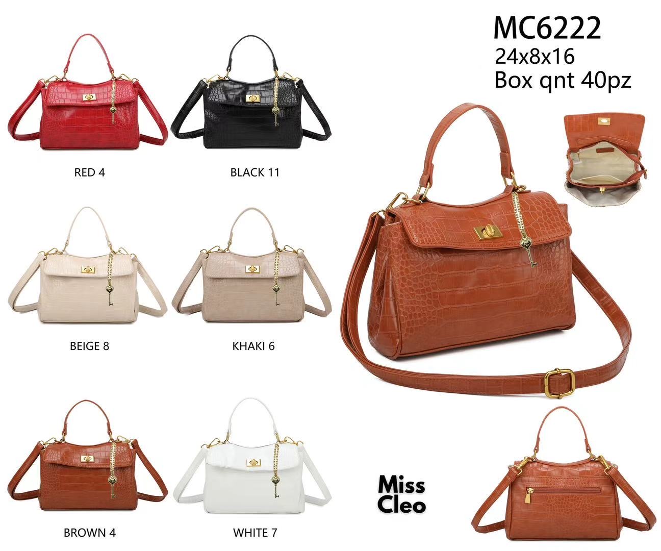 Hier geht's zum Shop von: Pan Lederwaren GmbH - München | MC6222 | Artikel-Nr. MC6222 | MC6222 PU | Für Mehr Info, Farbe, Großmenge, Bitte Whatsapp schreiben: +49 (0)171 3482276 | Kategorie: PU Taschen | Adresse: Pan Lederwaren GmbH - Taunusstr. 45, Haus 1, Raum 012 - 80807 Muenchen - Tel: 08935029208 - pan92@outlook.com | Angebot: Damenbekleidung, Young Fashion, Sofortprogramme, Orderware