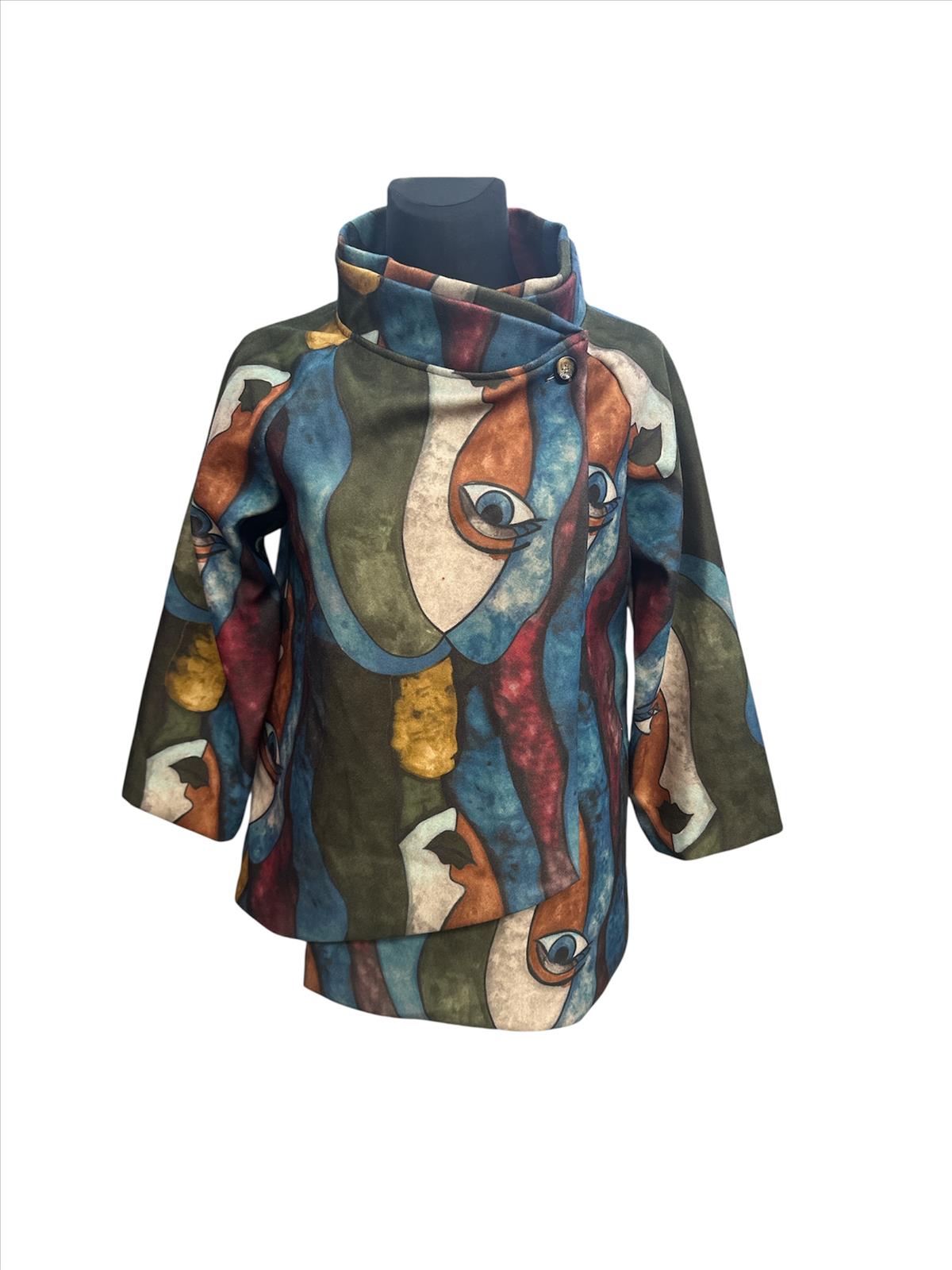 MB Style - DOB, Accessoires, Große Größen, Young Fashion, Landhausmode - Berlin | Artikel-Nr. 7617PP | jacke | Angebot: Damenbekleidung, Damen Accessoires, Große Größen, Young Fashion, Landhausmode | Adresse: MB Style - Herzbergstr. 128-139, H. 2, R.241 - 10365 Berlin - Tel: 01737554459 - mbstyle.berlin@gmail.com