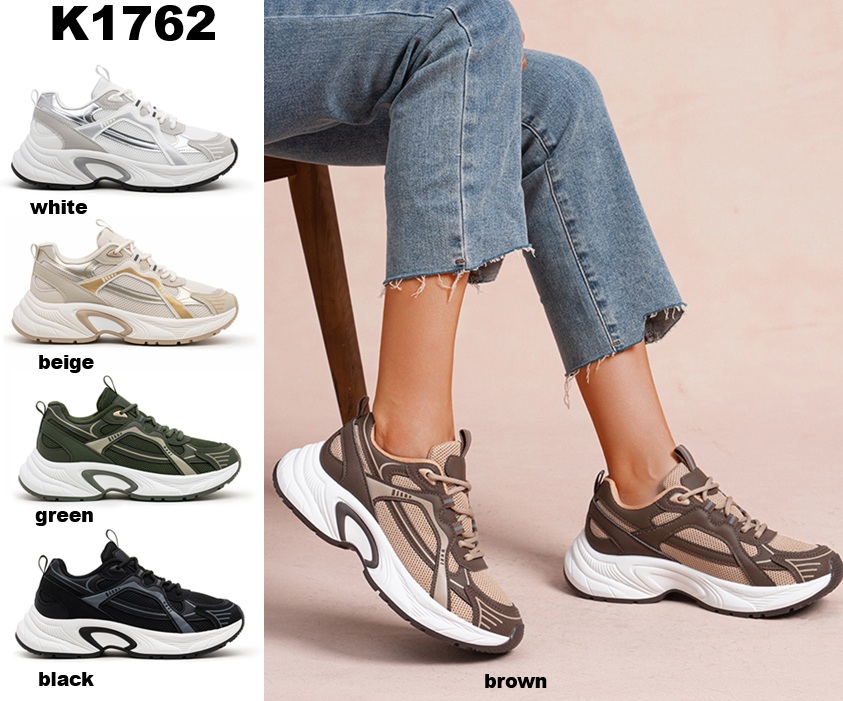 Arya Shoes - Schuhgroßhandel | Artikel-Nr. K1762 | Sneakers | Kategorie: Sneakers | Angebot: Damenbekleidung, Damen Accessoires, Schuhe, Sofortprogramme | Adresse: Arya Shoes - Yangjie Bao - Otto-Hahn-Str. 31-33c - 63303 Dreieich - Tel: 015205908633 - aryashoesdreieich@gmail.com