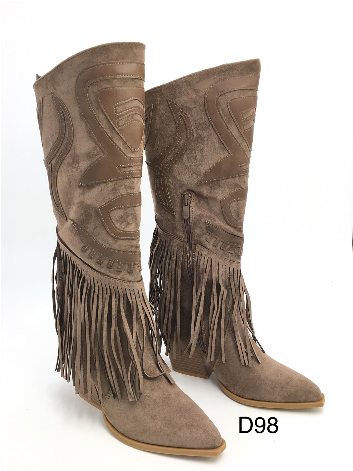 King Dragon Trade Development GmbH - Lucky Shoes | Artikel-Nr. D-98 | D-98 | Kategorie: Stiefel | Angebot: Damenbekleidung, Schuhe, Leather Wear, Sofortprogramme | Adresse: GSL GmbH - Anton-Kux-Str. 2 - 41460 Neuss - Tel: 02131-5230588 - luckyshoes2008@gmail.com