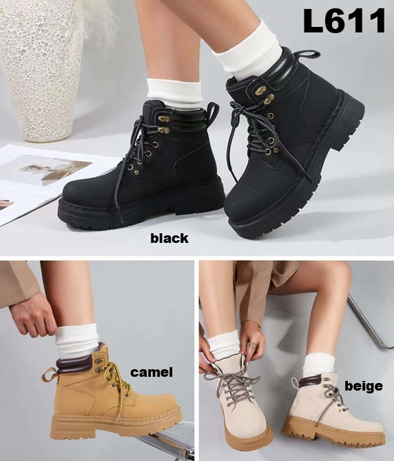 Arya Shoes - Schuhgroßhandel | Artikel-Nr. L611 | Stiefeletten | Kategorie: Stiefeletten | Angebot: Damenbekleidung, Damen Accessoires, Schuhe, Sofortprogramme | Adresse: Arya Shoes - Yangjie Bao - Otto-Hahn-Str. 31-33c - 63303 Dreieich - Tel: 015205908633 - aryashoesdreieich@gmail.com