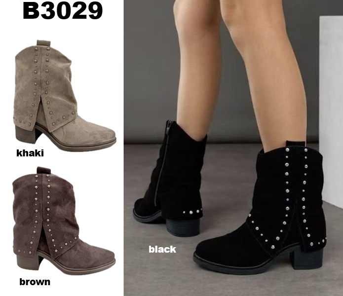 Arya Shoes - Schuhgroßhandel | Artikel-Nr. B3029 | Stiefeletten | Angebot: Damenbekleidung, Damen Accessoires, Schuhe, Sofortprogramme | Adresse: Arya Shoes - Yangjie Bao - Otto-Hahn-Str. 31-33c - 63303 Dreieich - Tel: 015205908633 - aryashoesdreieich@gmail.com