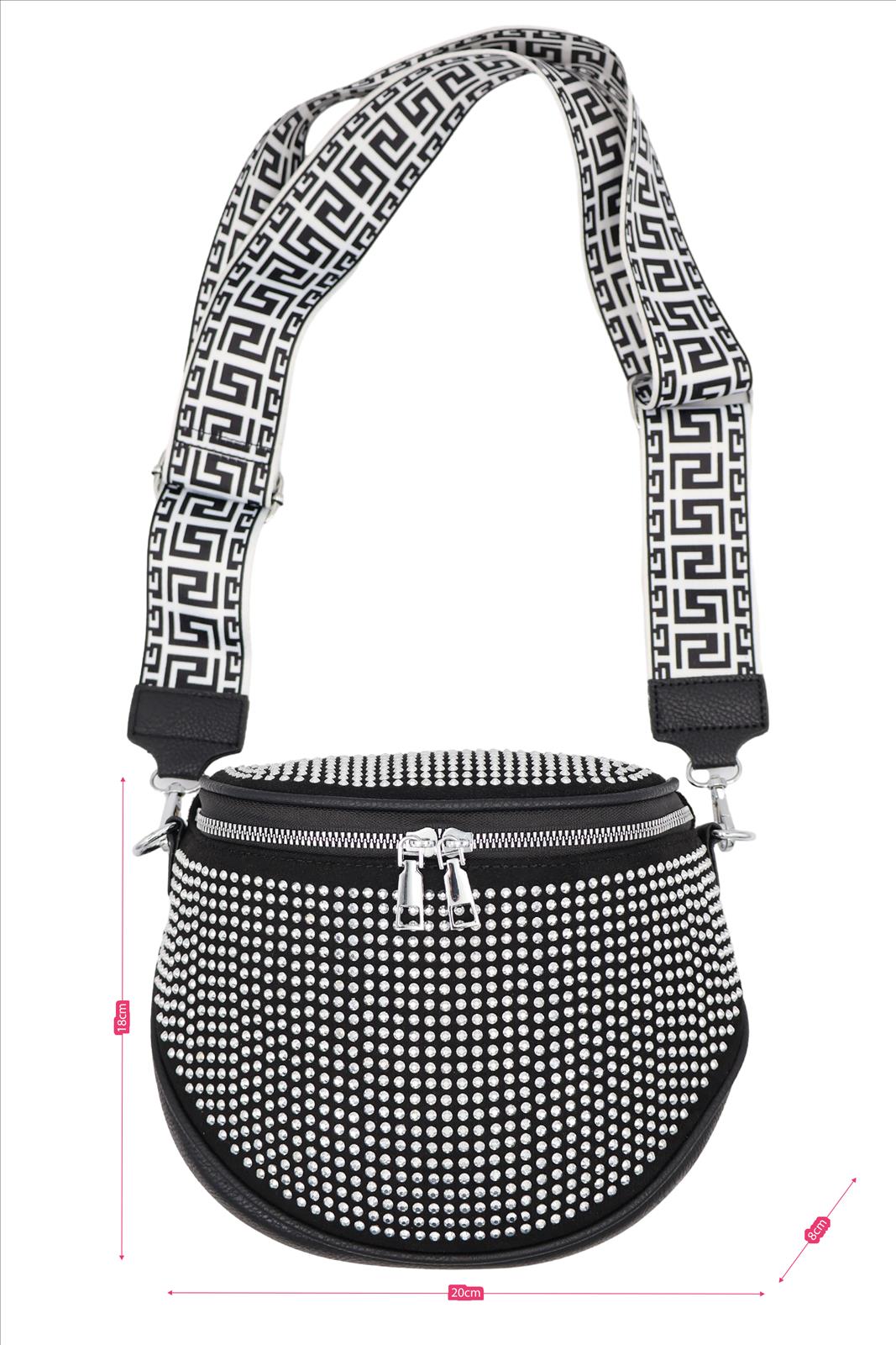 YIDA Import Export Großhandel GmbH - Dessous;Young Fashion - Neuss | Artikel-Nr. BV351-1 | Umhängetaschen | Produktname :Umhängetaschen Material: 75% STOFF, 25% PU Merkmale:Schmücke deinen Stil mit unseren exquisiten Umhängetaschen, die mit weißen Kunstedelsteinen verziert sind. Ein perfektes Accessoire für anspruchsvolle Eleganz. | Kategorie: Umhängetaschen | Angebot: Sofortprogramme, Orderware | Adresse: YIDA Import Export Großhandel GmbH - Anton-Kux-Str. 2 - 41460 Neuss - Tel: 015734500730 - yidabag@yahoo.de