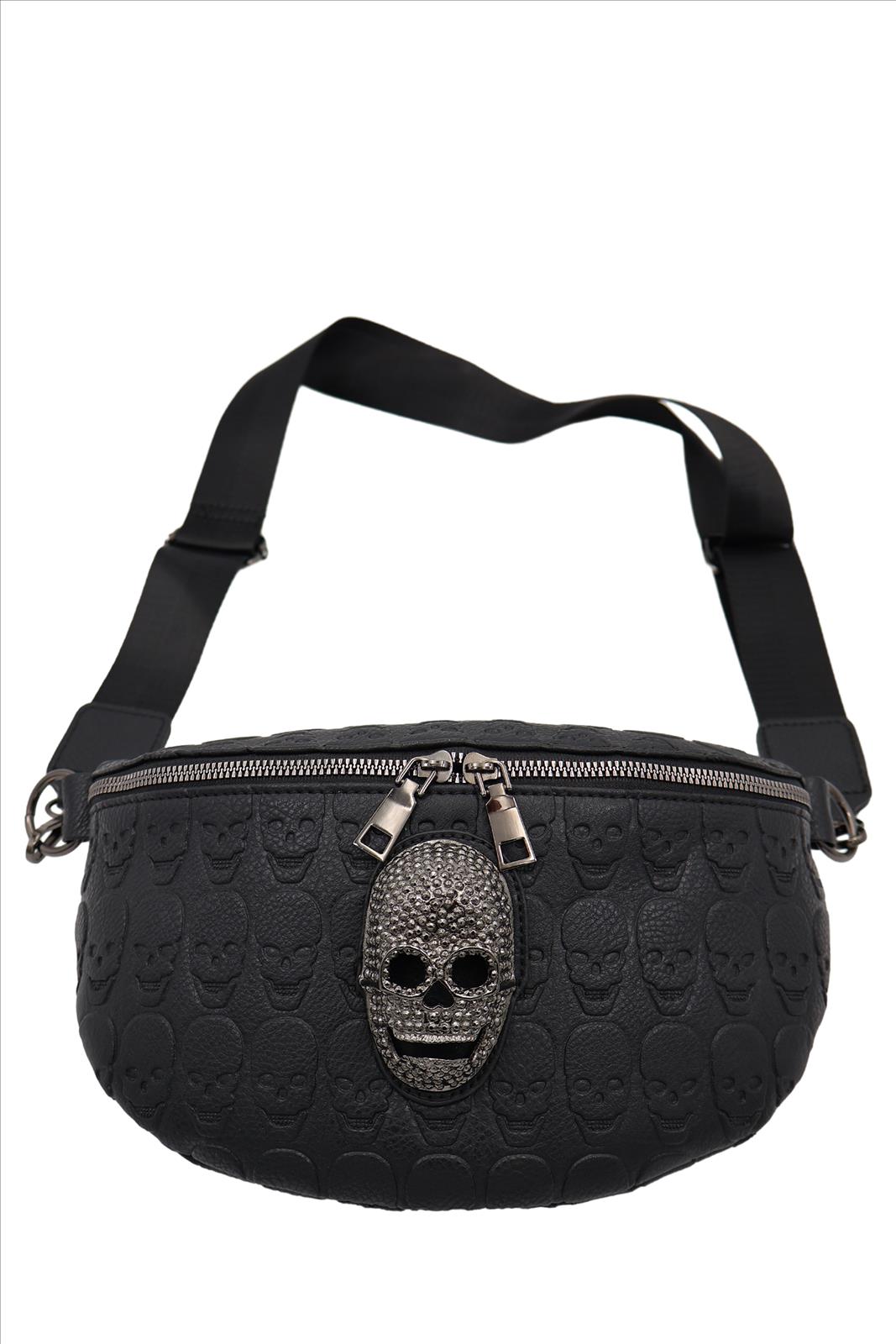 YIDA Import Export Großhandel GmbH - Dessous;Young Fashion - Neuss | Artikel-Nr. BV352-A | Totenkopf | Produktname :Totenkopf Material: 75% STOFF, 25% PU Merkmale:Einzigartige Umhängetaschen, geschmiedet für den anspruchsvollen Geschmack. Die prächtigen Metall-Totenköpfe verleihen deinem Look eine subtile, doch bemerkenswerte Note. | Kategorie: Totenkopf | Angebot: Sofortprogramme, Orderware | Adresse: YIDA Import Export Großhandel GmbH - Anton-Kux-Str. 2 - 41460 Neuss - Tel: 015734500730 - yidabag@yahoo.de