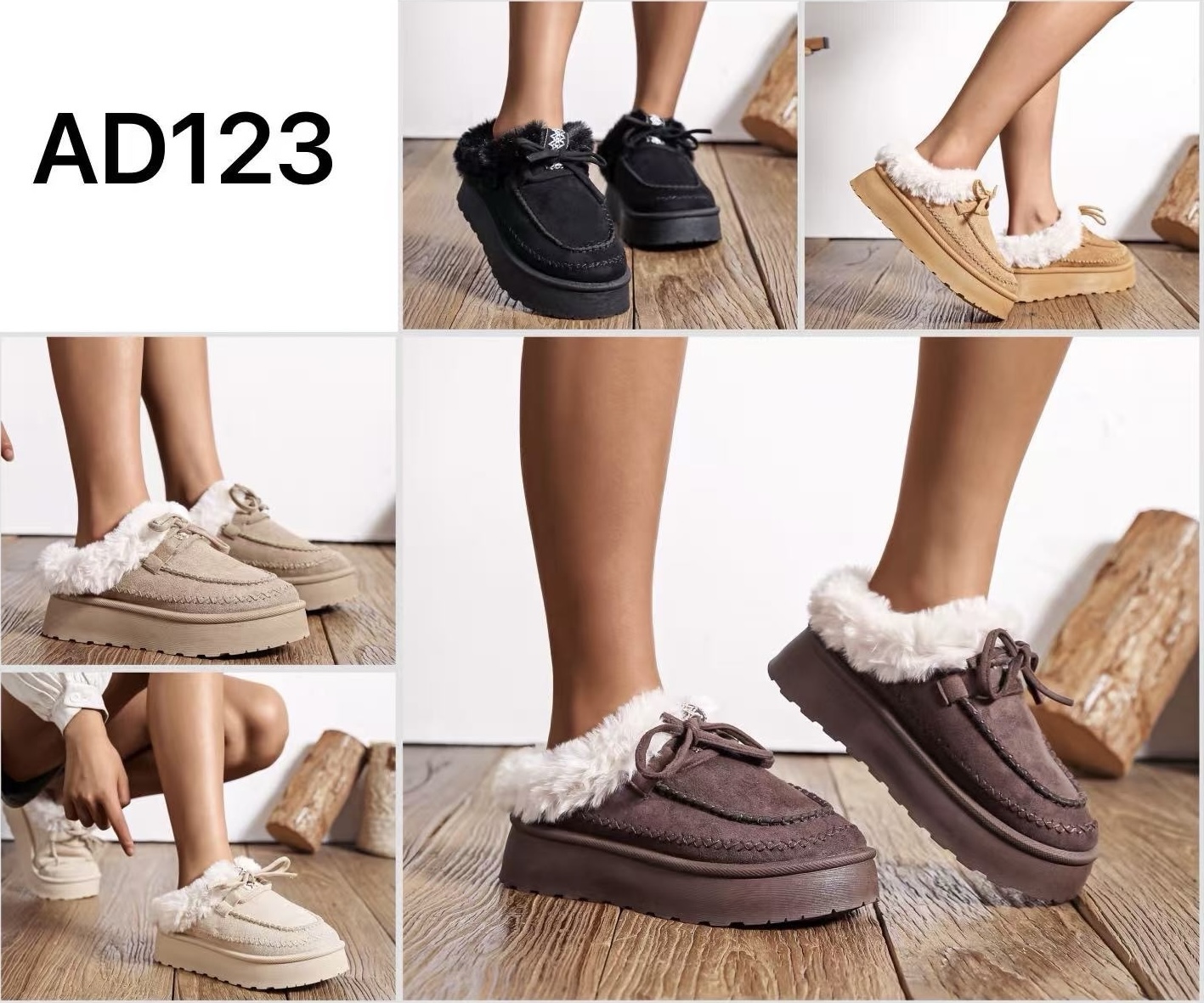 Ala Mode Fashion-DOB;Accessoires;Leather Wear; Young Fashion - Neuss | Artikel-Nr. AD-123 | Fell Boots (6 Paare) | Kategorie: Schuhe / Fell Boots (Lot) | Angebot: Sofortprogramme, Orderware | Adresse: Ala Mode Fashion - Breslauerstr. 8 Raum 113 - 41460 neuss - Tel: 021312091616 - ala-mode@web.de