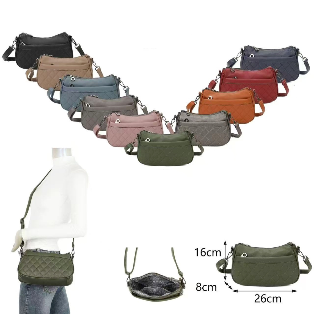 Skyflame GmbH - Damen u. Herrenaccessoires, Taschen, Lederwaren | Artikel-Nr. 7072 | Umhängetasche | Artikelnummer 7072 -ca. 26x16x8 cm -100% PU -mit Reißverschluss -Innen: 1x Steckfach und 1x RV Rückfach -Vorne: 1x RV fach -mit Schultergurt / verstellbar/ wechselbar | Kategorie: Umhägetaschen:Damen/Herren | Angebot: Damen Accessoires, Herren Accessoires, Beach Wear, Große Größen, Kinder & Teens, Young Fashion, Landhausmode, Leather Wear, Sofortprogramme, Orderware | Adresse: Skyflame GmbH - Anton-Kux-Str.2 - 41460 Neuss - Tel: 021313168808 - info.skyflame@gmail.com