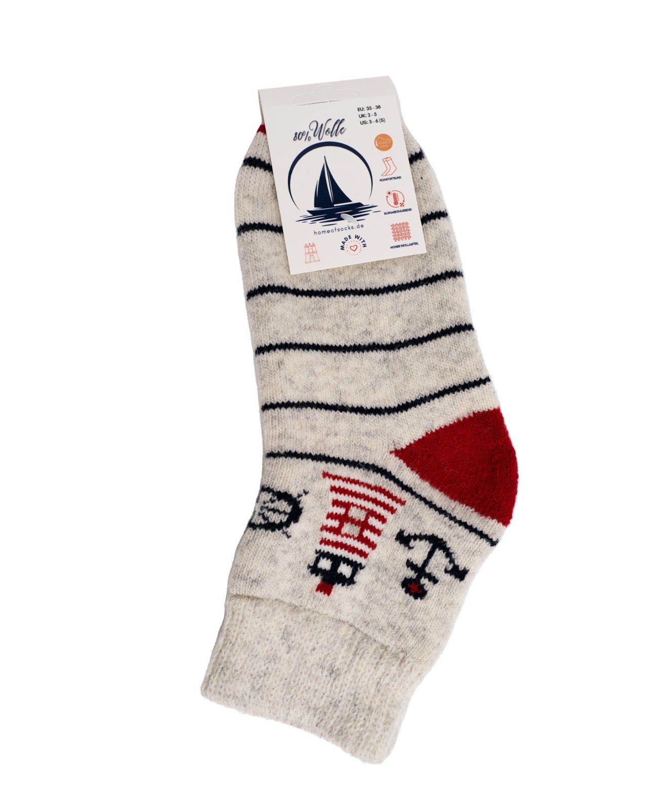 Hier geht's zum Shop von: Khattar UG - DOB | Artikel-Nr. HOS-8017 | Maritim- Kurzschaft -80% wolle | 80% Wolle17% Polyamid03% Elasthan | Kategorie: Socken / Socks / Wolle / Wool | Adresse: Khattar UG - Gotenstraße 13 - 20097 Hamburg - Tel: 01797722810 - online@homeofsocks.de | Angebot: Damenbekleidung, Herrenbekleidung, Damen Accessoires, Herren Accessoires, Schuhe, Baby-Bekleidung, Kinder & Teens, Young Fashion, Leather Wear, Sofortprogramme, Orderware