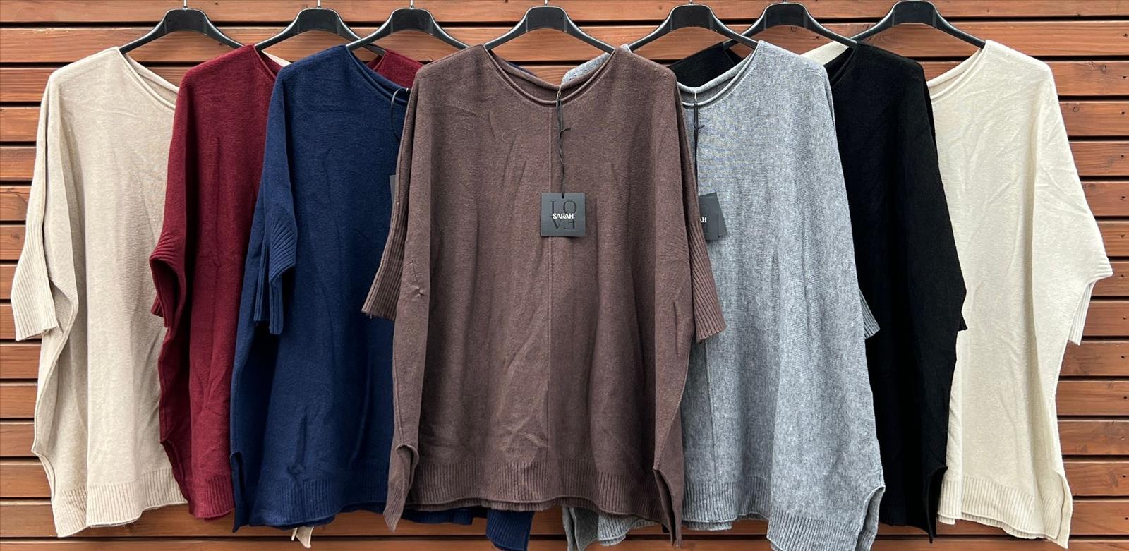 Sarah GmbH - DOB aus Italien | T-Shirt | Artikel-Nr. 759 | Angebot: Damenbekleidung, Damen Accessoires, Große Größen, Young Fashion, Sofortprogramme, Orderware | Adresse: Sarah GmbH - Otto-Hahn-Straße 1 - 63303 Dreieich - Tel: 061039603444 - sarah-aktuell@t-online.de