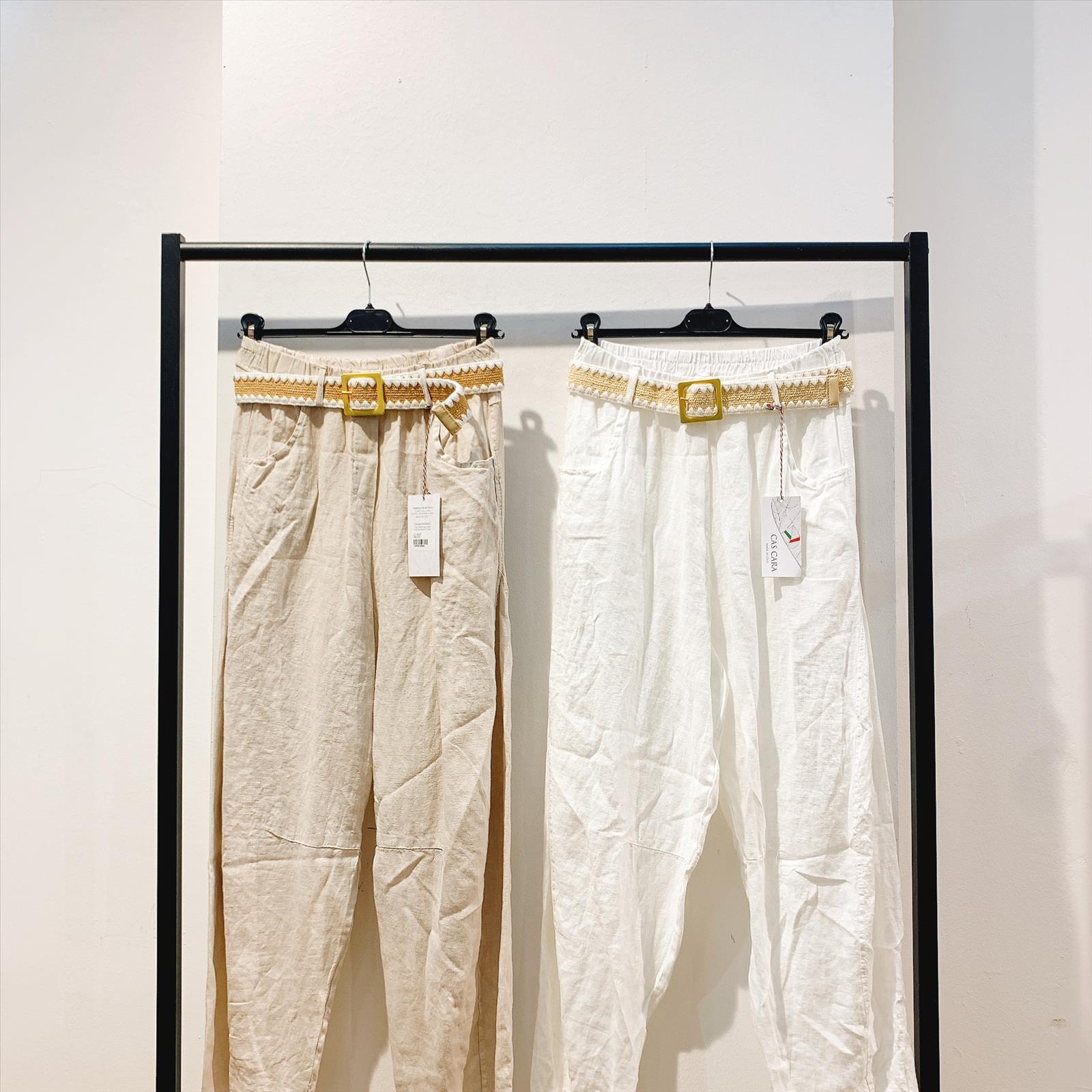 CAS CARA by Cherry´s GmbH - Damenbekleidung Pronto Moda | Artikel-Nr. LY-6207 | HOSE | 100% LEINEN | Kategorie: LEINEN/LINO | Angebot: Damenbekleidung, Young Fashion, Sofortprogramme, Orderware | Adresse: Cherry´s GmbH - Breslauer Str. 1 - 41460 Neuss - Tel: 021313843120 - cherrysgmbh@gmail.com