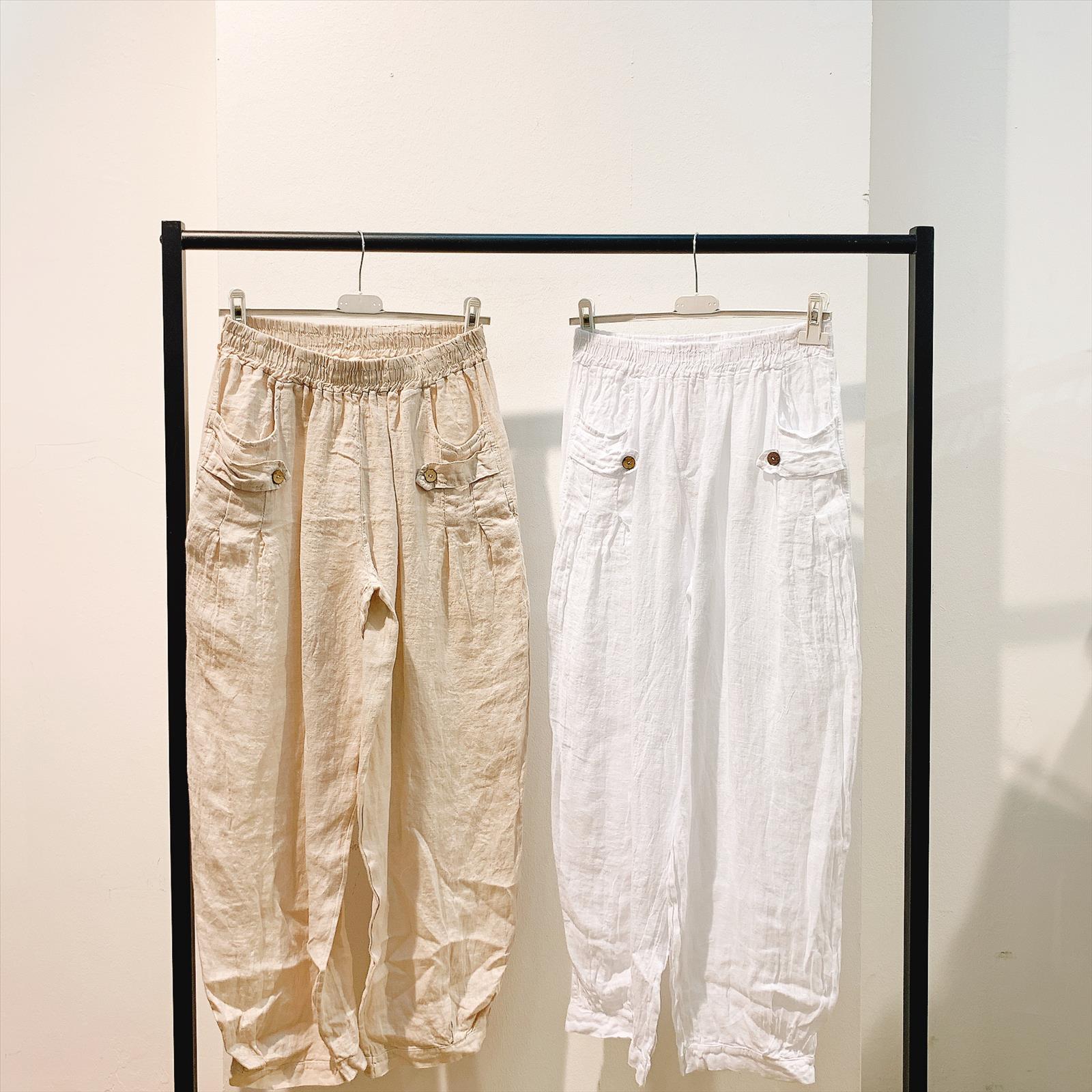 CAS CARA by Cherry´s GmbH - Damenbekleidung Pronto Moda | Artikel-Nr. M-8089 | HOSE | 100% LEINEN | Kategorie: LEINEN/LINO | Angebot: Damenbekleidung, Young Fashion, Sofortprogramme, Orderware | Adresse: Cherry´s GmbH - Breslauer Str. 1 - 41460 Neuss - Tel: 021313843120 - cherrysgmbh@gmail.com