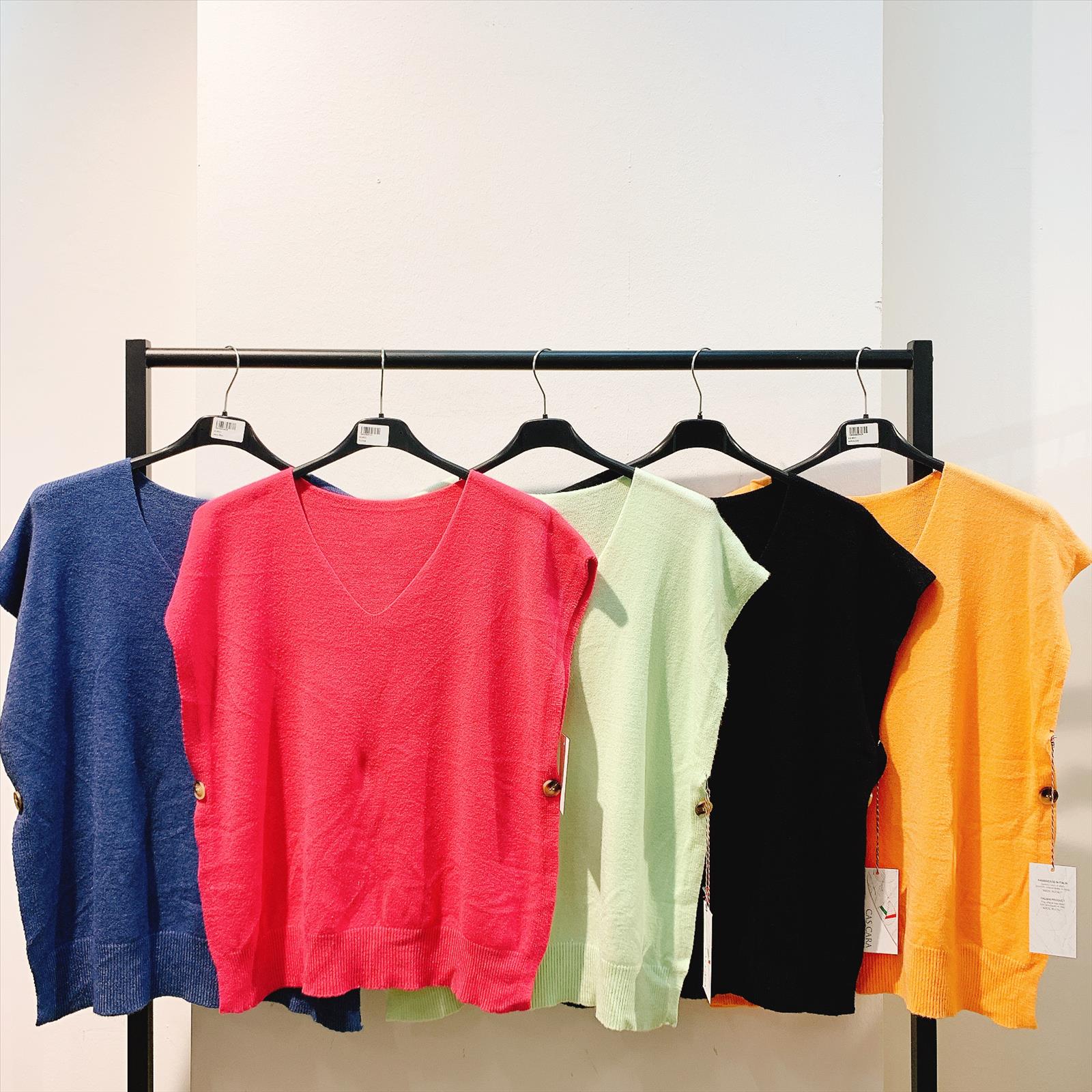 CAS CARA by Cherry´s GmbH - Damenbekleidung Pronto Moda | Artikel-Nr. XS-8531 | PULLUNDER | 50% VISKOS28% POLYESTER22% NYLON | Kategorie: STRICKWAREN / PULLOVER | Angebot: Damenbekleidung, Young Fashion, Sofortprogramme, Orderware | Adresse: Cherry´s GmbH - Breslauer Str. 1 - 41460 Neuss - Tel: 021313843120 - cherrysgmbh@gmail.com