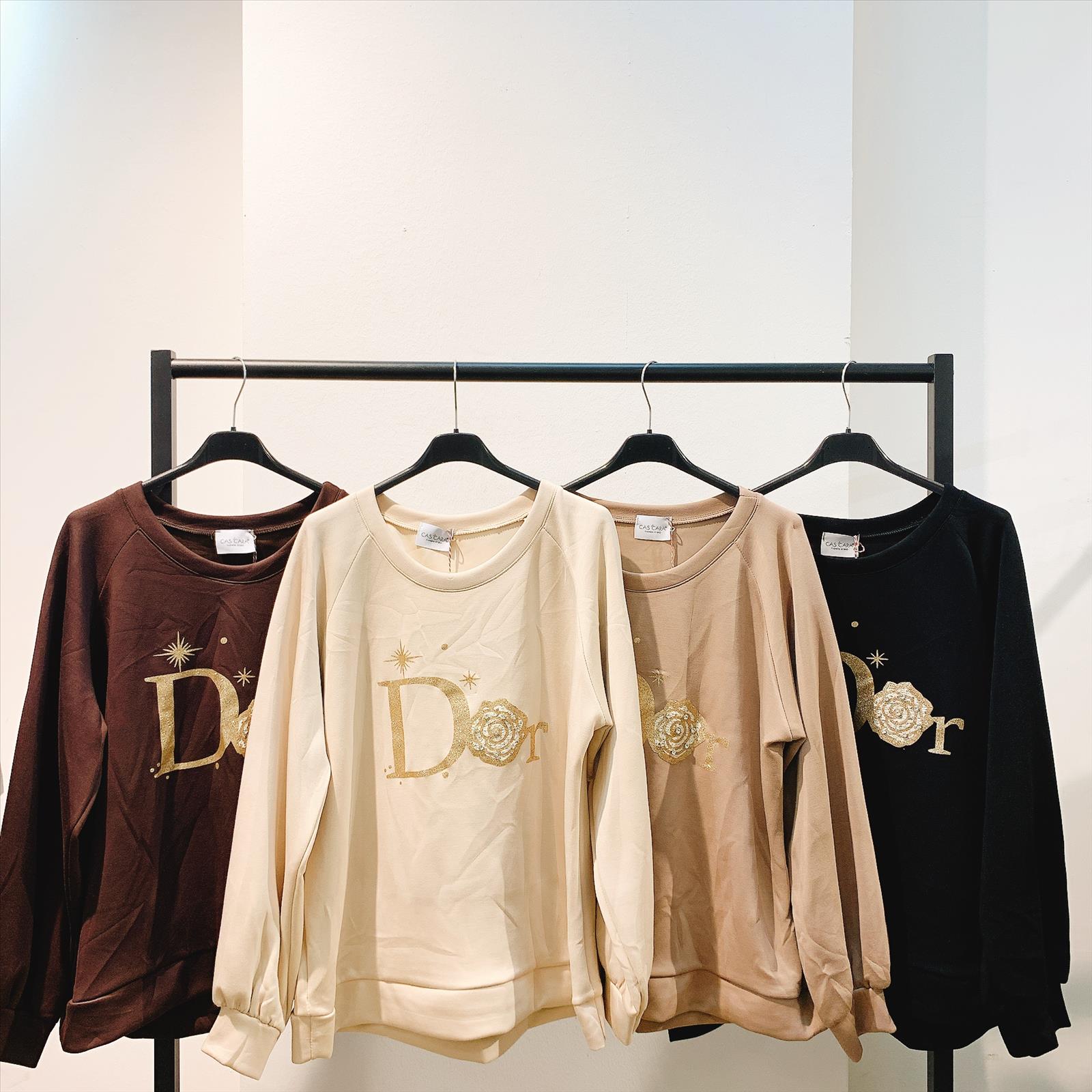 CAS CARA by Cherry´s GmbH - Damenbekleidung Pronto Moda | Artikel-Nr. CR-73731 | SWEATSHIRT | 50% VISKOS45% POLYESTER5% ELASTOMER | Kategorie: SWEATSHIRTS | Angebot: Damenbekleidung, Young Fashion, Sofortprogramme, Orderware | Adresse: Cherry´s GmbH - Breslauer Str. 1 - 41460 Neuss - Tel: 021313843120 - cherrysgmbh@gmail.com