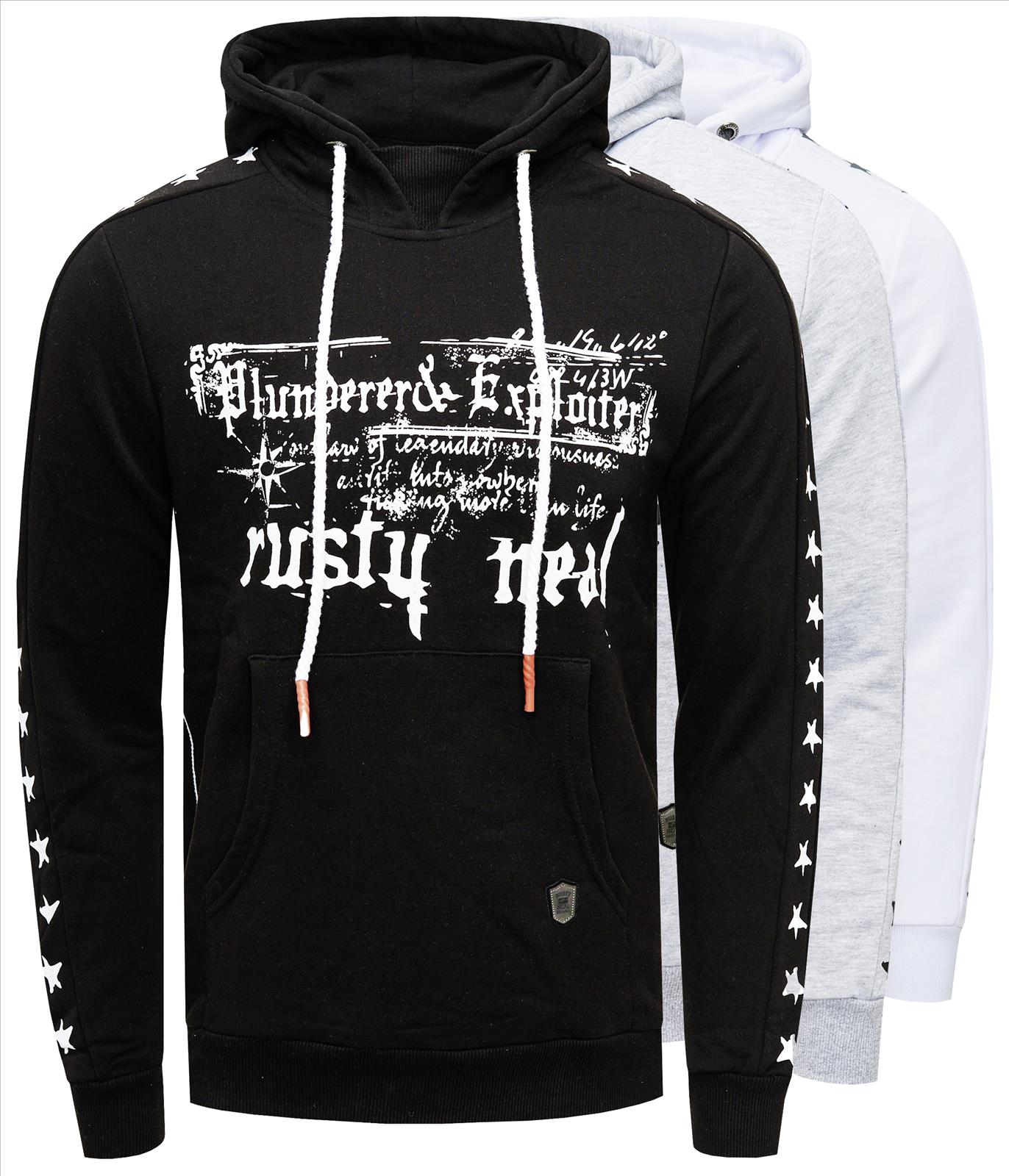 Hier geht's zum Shop von: Rusty Neal - Rocas GmbH (Jeans, Young Fashion) - Jeans, Pullover, T-Shirts, Sweatshirts, Longshirts | Sweatshirt mit Kapuze & Prints | Artikel-Nr. 19138 | Sweatshirt | MARKE Rusty Neal PASSFORM Regular Fit MATERIAL 70% Baumwolle, 30% Polyester GEWICHT 700 gr HERSTELLUNGSLAND Türkei KRAGENFORM Kapuze BESONDERE MERKMALE Printed Sweater | Kategorie: Sweatshirt / PRINTED | Adresse: Rocas GmbH - Weselerstr. 115 - 47608 Geldern - Tel: 0157 / 50996802 - info@rustyneal.de | Angebot: Herrenbekleidung, Herren Accessoires, Young Fashion, Sofortprogramme, Orderware