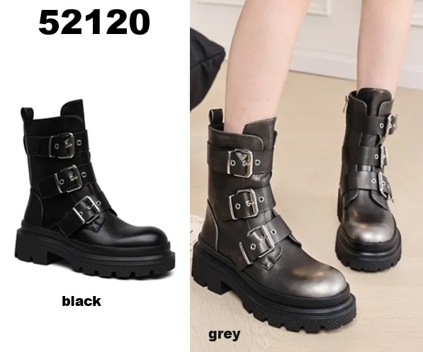 Arya Shoes - Schuhgroßhandel | Artikel-Nr. 52120 | Stiefeletten | Angebot: Damenbekleidung, Damen Accessoires, Schuhe, Sofortprogramme | Adresse: Arya Shoes - Yangjie Bao - Otto-Hahn-Str. 31-33c - 63303 Dreieich - Tel: 015205908633 - aryashoesdreieich@gmail.com