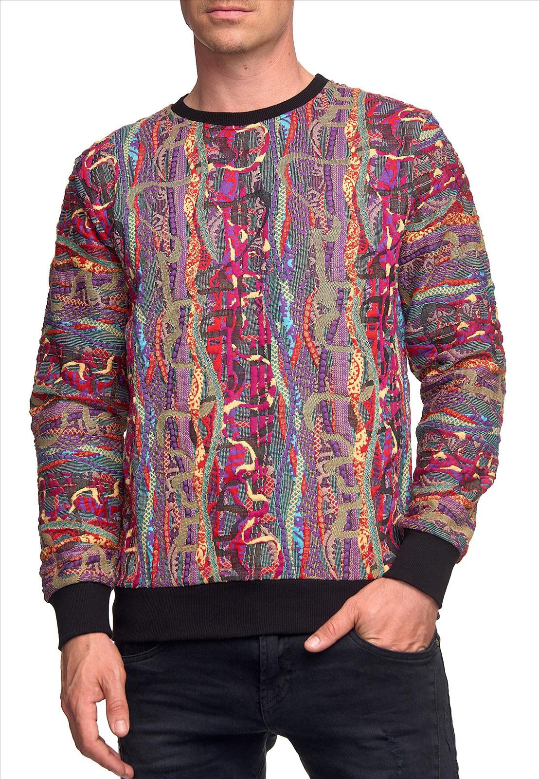 Rusty Neal - Rocas GmbH (Jeans, Young Fashion) - Jeans, Pullover, T-Shirts, Sweatshirts, Longshirts | Kategorie: Sweatshirt / JACQUARD | Angebot: Herrenbekleidung, Herren Accessoires, Young Fashion, Sofortprogramme, Orderware | Adresse: Rocas GmbH - Weselerstr. 115 - 47608 Geldern - Tel: 0157 / 50996802 - info@rustyneal.de