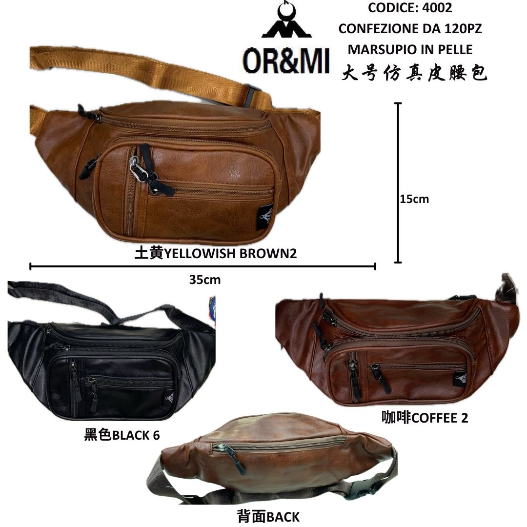 Huada Import-Export GmbH -DOB, Taschen, Schuhe, Accessoires | Artikel-Nr. 4002 | Bauchtaschen | Kategorie: Herrentaschen | Angebot: Damenbekleidung, Damen Accessoires, Herren Accessoires, Schuhe, Young Fashion, Leather Wear | Adresse: Huada Import-Export GmbH - Raum B014 - Anton-Kux-Strasse 2 - 41460 Neuss - Tel: 021317188938 - huada8168@hotmail.com