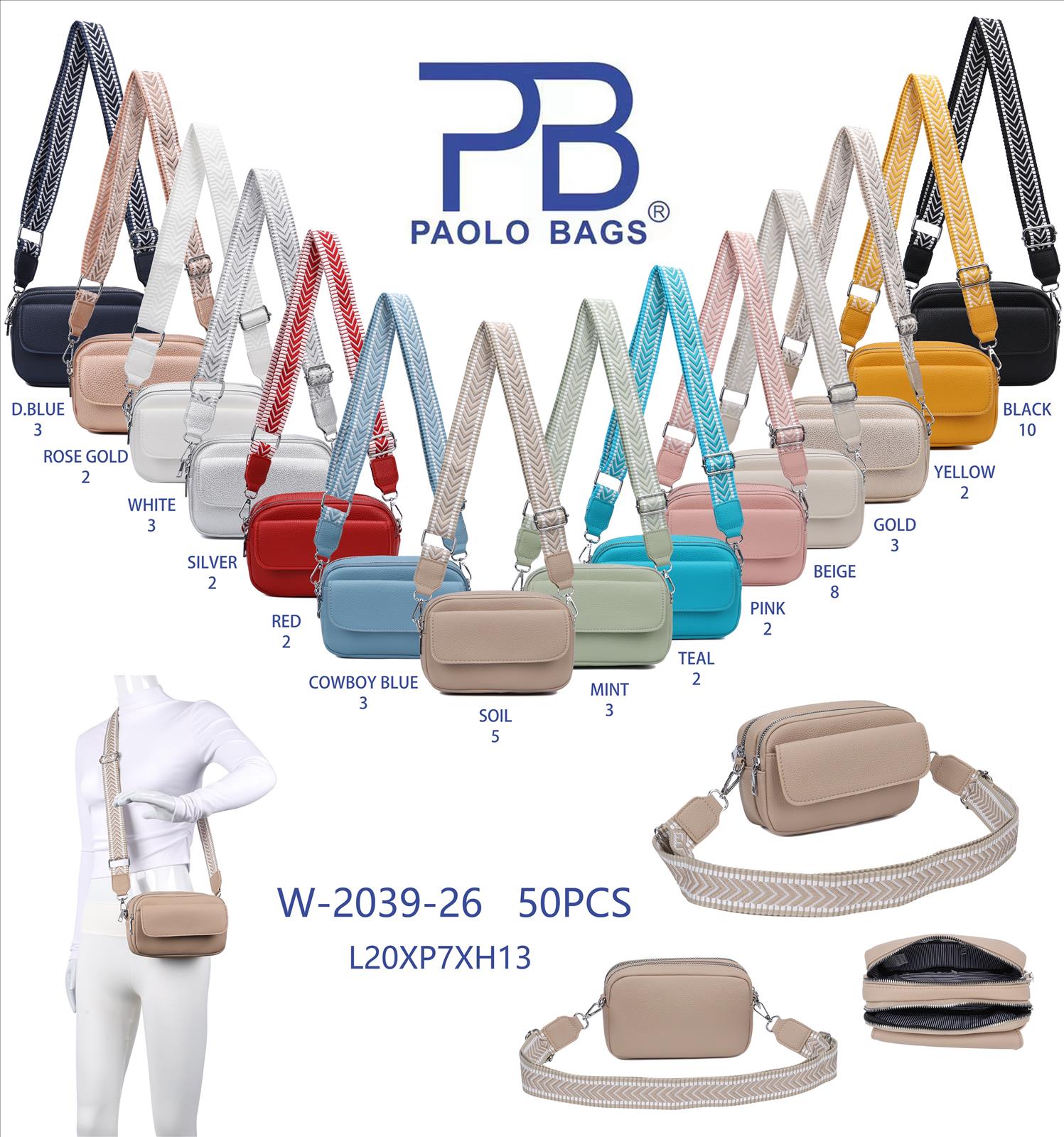 Huada Import-Export GmbH -DOB, Taschen, Schuhe, Accessoires | Artikel-Nr. w-2039-26 | Umhängetaschen | Kategorie: Umhängetaschen | Angebot: Damenbekleidung, Damen Accessoires, Herren Accessoires, Schuhe, Young Fashion, Leather Wear | Adresse: Huada Import-Export GmbH - Raum B014 - Anton-Kux-Strasse 2 - 41460 Neuss - Tel: 021317188938 - huada8168@hotmail.com