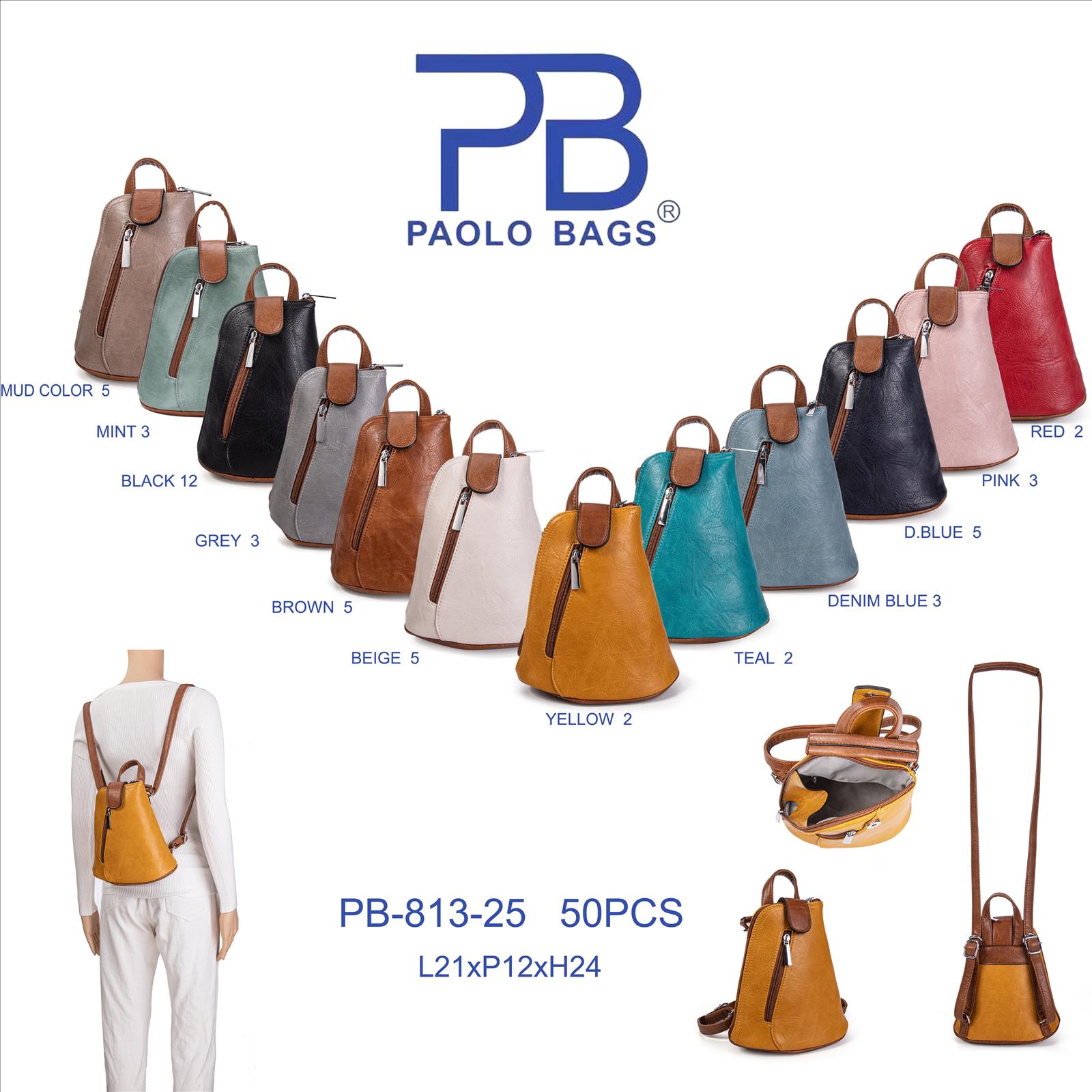 Huada Import-Export GmbH -DOB, Taschen, Schuhe, Accessoires | Artikel-Nr. PB-813-25 | Rucksack | Kategorie: RÜCKSAC | Angebot: Damenbekleidung, Damen Accessoires, Herren Accessoires, Schuhe, Young Fashion, Leather Wear | Adresse: Huada Import-Export GmbH - Raum B014 - Anton-Kux-Strasse 2 - 41460 Neuss - Tel: 021317188938 - huada8168@hotmail.com