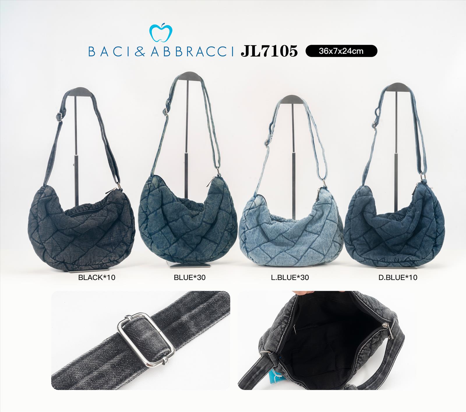 Huada Import-Export GmbH -DOB, Taschen, Schuhe, Accessoires | Artikel-Nr. JL7105 | Damentaschen | Kategorie: Damen Taschen | Angebot: Damenbekleidung, Damen Accessoires, Herren Accessoires, Schuhe, Young Fashion, Leather Wear | Adresse: Huada Import-Export GmbH - Raum B014 - Anton-Kux-Strasse 2 - 41460 Neuss - Tel: 021317188938 - huada8168@hotmail.com