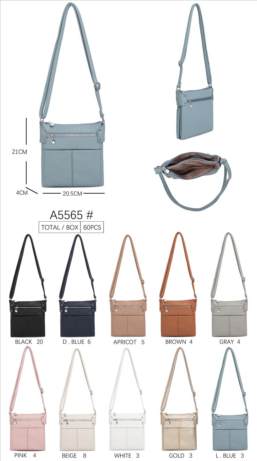 Huada Import-Export GmbH -DOB, Taschen, Schuhe, Accessoires | Artikel-Nr. A5565 | Umhängetaschen | Kategorie: Umhängetaschen | Angebot: Damenbekleidung, Damen Accessoires, Herren Accessoires, Schuhe, Young Fashion, Leather Wear | Adresse: Huada Import-Export GmbH - Raum B014 - Anton-Kux-Strasse 2 - 41460 Neuss - Tel: 021317188938 - huada8168@hotmail.com