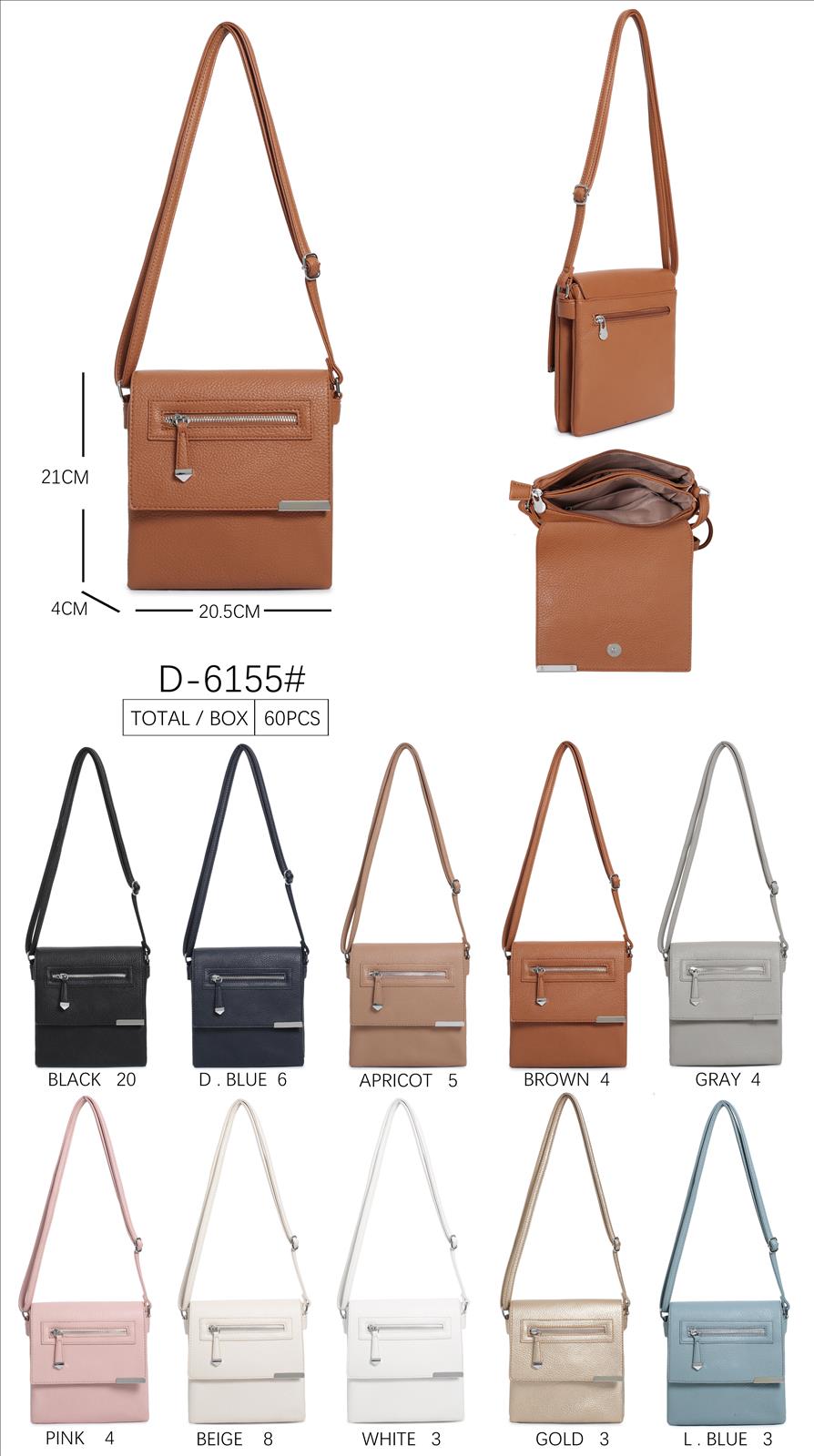 Huada Import-Export GmbH -DOB, Taschen, Schuhe, Accessoires | Artikel-Nr. D-6155 | Umhängetaschen | Kategorie: Umhängetaschen | Angebot: Damenbekleidung, Damen Accessoires, Herren Accessoires, Schuhe, Young Fashion, Leather Wear | Adresse: Huada Import-Export GmbH - Raum B014 - Anton-Kux-Strasse 2 - 41460 Neuss - Tel: 021317188938 - huada8168@hotmail.com