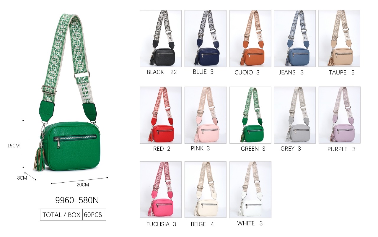 Huada Import-Export GmbH -DOB, Taschen, Schuhe, Accessoires | Artikel-Nr. 9960-580N | Umhängetaschen | Kategorie: Umhängetaschen | Angebot: Damenbekleidung, Damen Accessoires, Herren Accessoires, Schuhe, Young Fashion, Leather Wear | Adresse: Huada Import-Export GmbH - Raum B014 - Anton-Kux-Strasse 2 - 41460 Neuss - Tel: 021317188938 - huada8168@hotmail.com