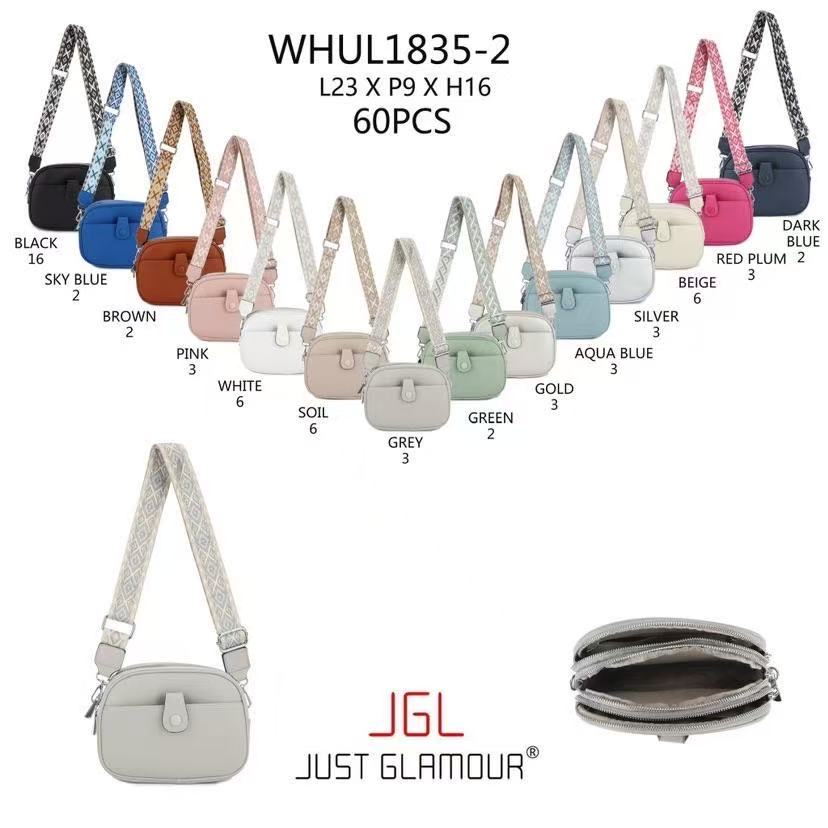 Huada Import-Export GmbH -DOB, Taschen, Schuhe, Accessoires | Artikel-Nr. WHUL1835-2 | Umhängetaschen | Kategorie: Umhängetaschen | Angebot: Damenbekleidung, Damen Accessoires, Herren Accessoires, Schuhe, Young Fashion, Leather Wear | Adresse: Huada Import-Export GmbH - Raum B014 - Anton-Kux-Strasse 2 - 41460 Neuss - Tel: 021317188938 - huada8168@hotmail.com