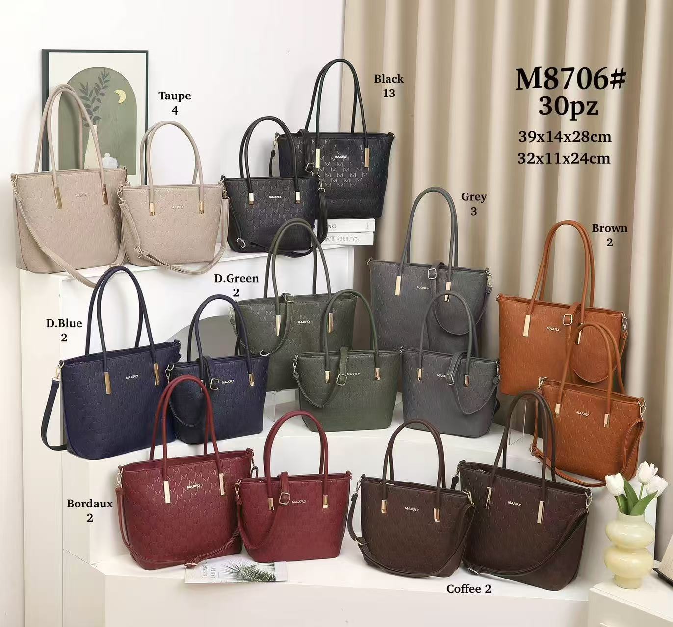 Huada Import-Export GmbH -DOB, Taschen, Schuhe, Accessoires | Artikel-Nr. M8706 | Damentaschen | Kategorie: Damen Taschen | Angebot: Damenbekleidung, Damen Accessoires, Herren Accessoires, Schuhe, Young Fashion, Leather Wear | Adresse: Huada Import-Export GmbH - Raum B014 - Anton-Kux-Strasse 2 - 41460 Neuss - Tel: 021317188938 - huada8168@hotmail.com