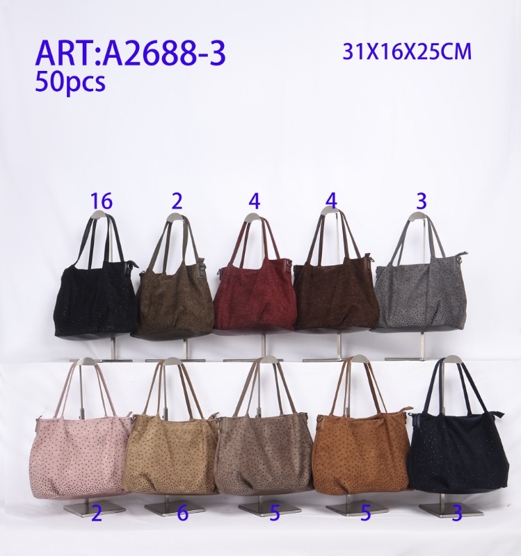 Huada Import-Export GmbH -DOB, Taschen, Schuhe, Accessoires | Artikel-Nr. A2688-3 | Damentaschen | Angebot: Damenbekleidung, Damen Accessoires, Herren Accessoires, Schuhe, Young Fashion, Leather Wear | Adresse: Huada Import-Export GmbH - Raum B014 - Anton-Kux-Strasse 2 - 41460 Neuss - Tel: 021317188938 - huada8168@hotmail.com